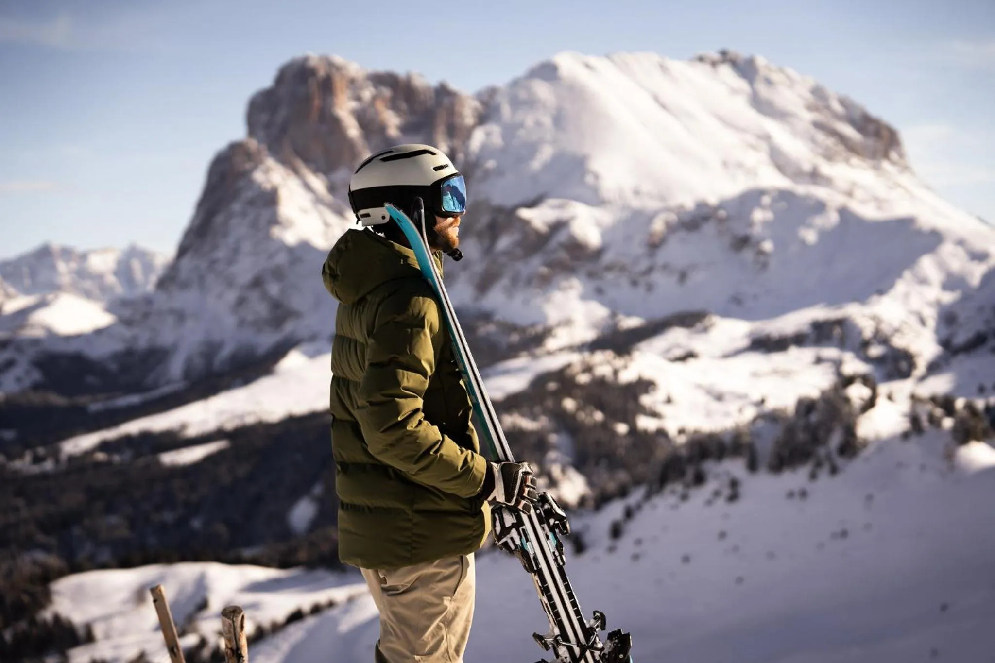 Skiing in COMO Alpina Dolomites