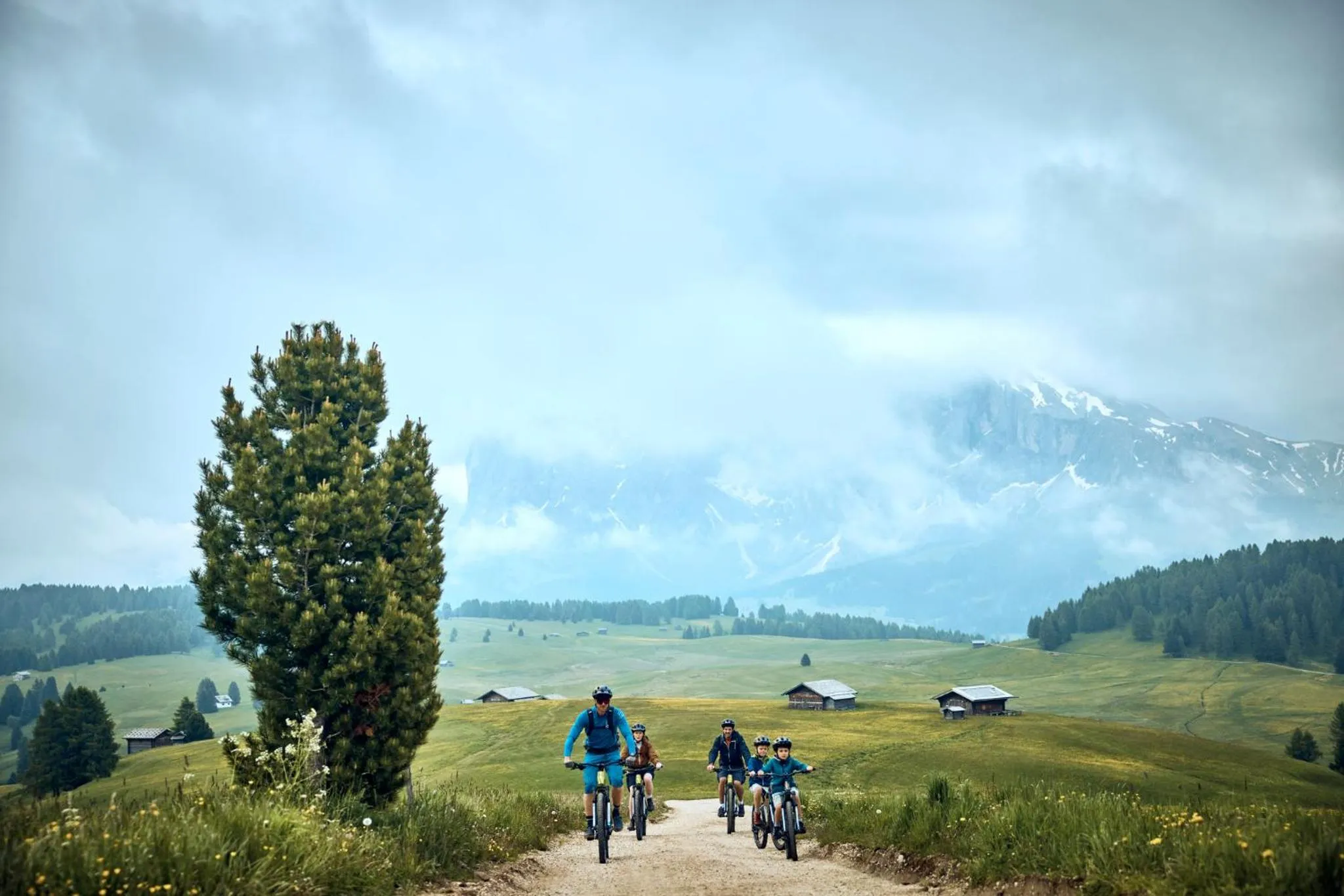 Swimming pool in COMO Alpina Dolomites