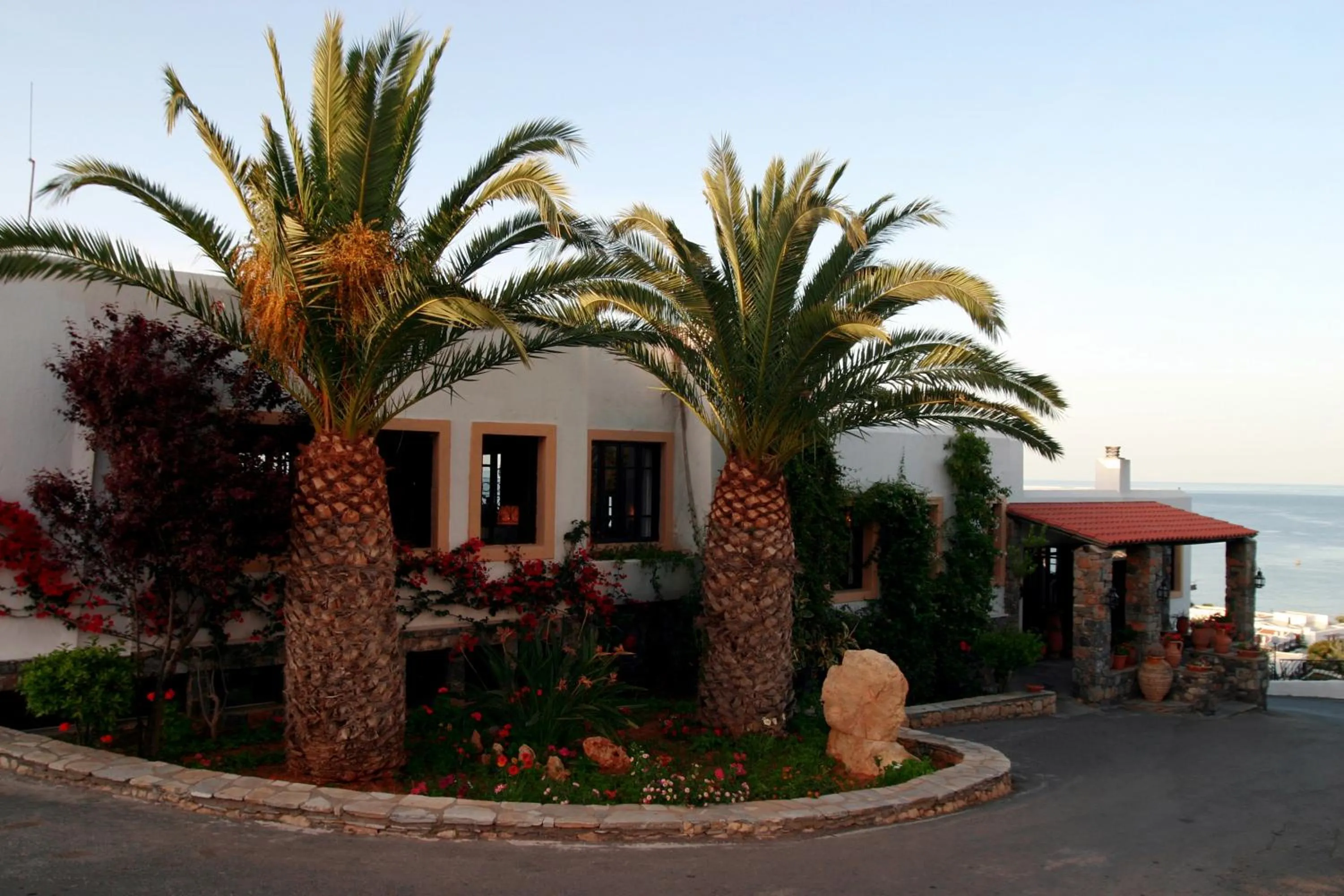 Facade/entrance in Hersonissos Village Hotel & Bungalows