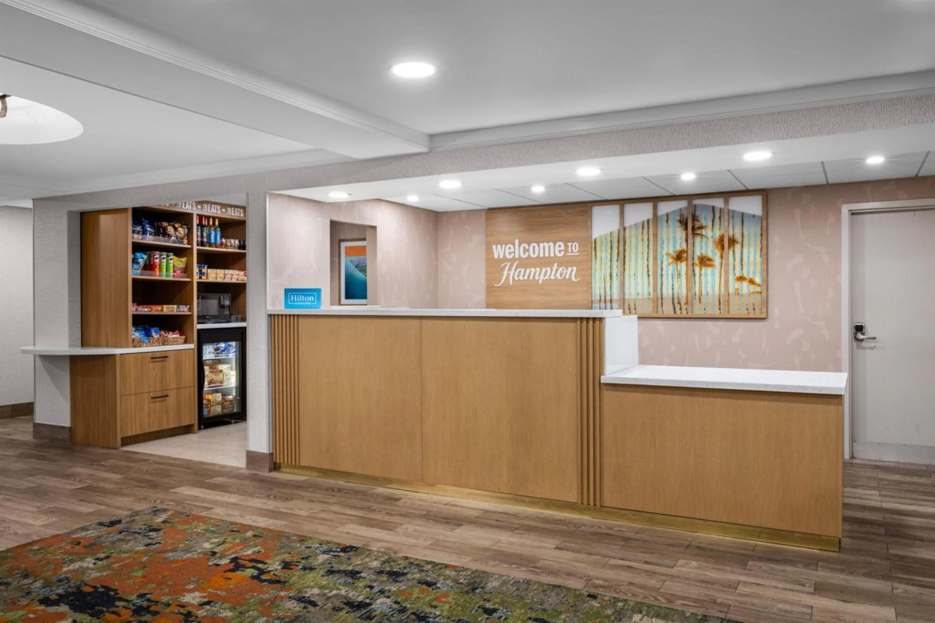 Lobby or reception in Hampton Inn Miami-Airport West