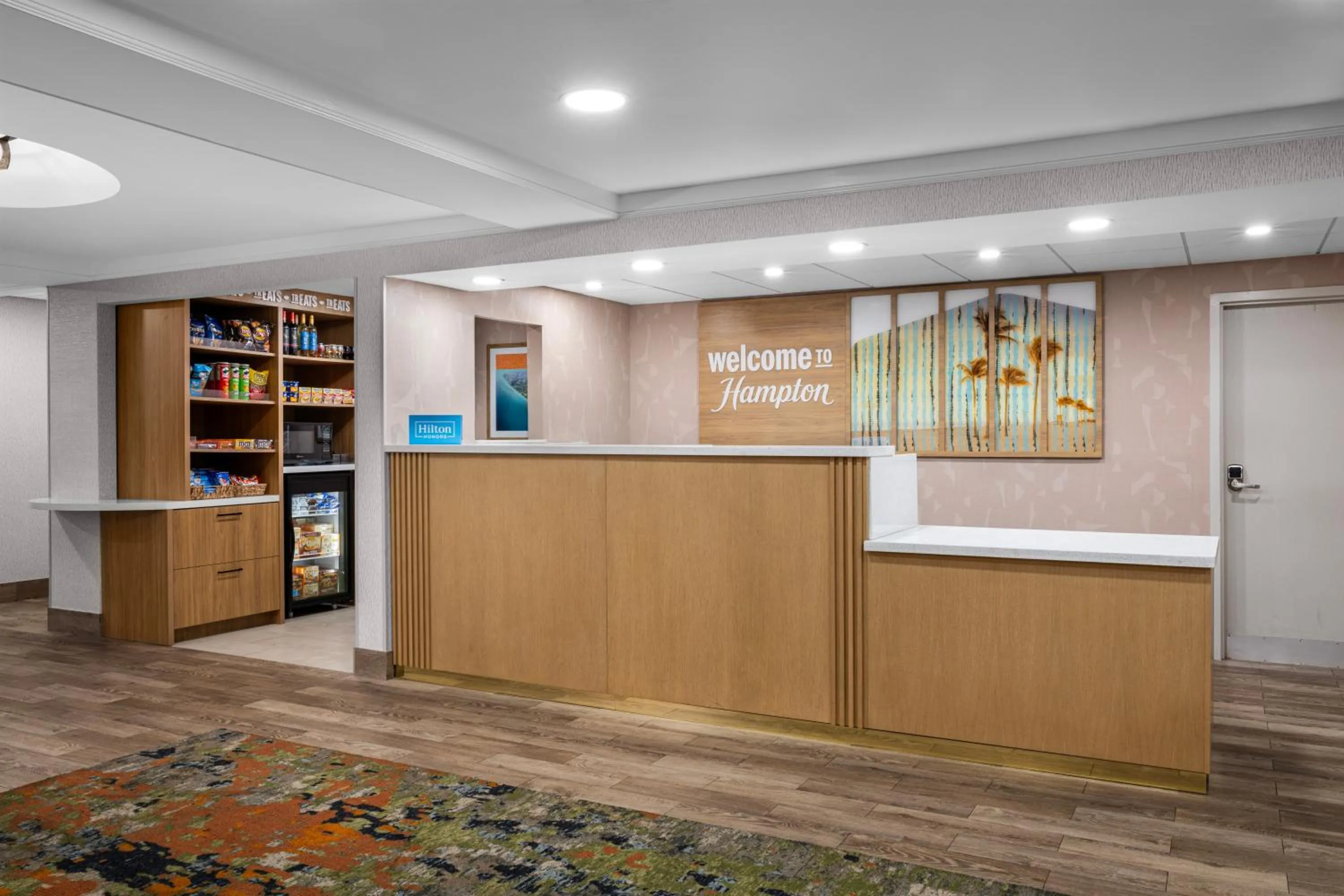 Lobby or reception in Hampton Inn Miami-Airport West