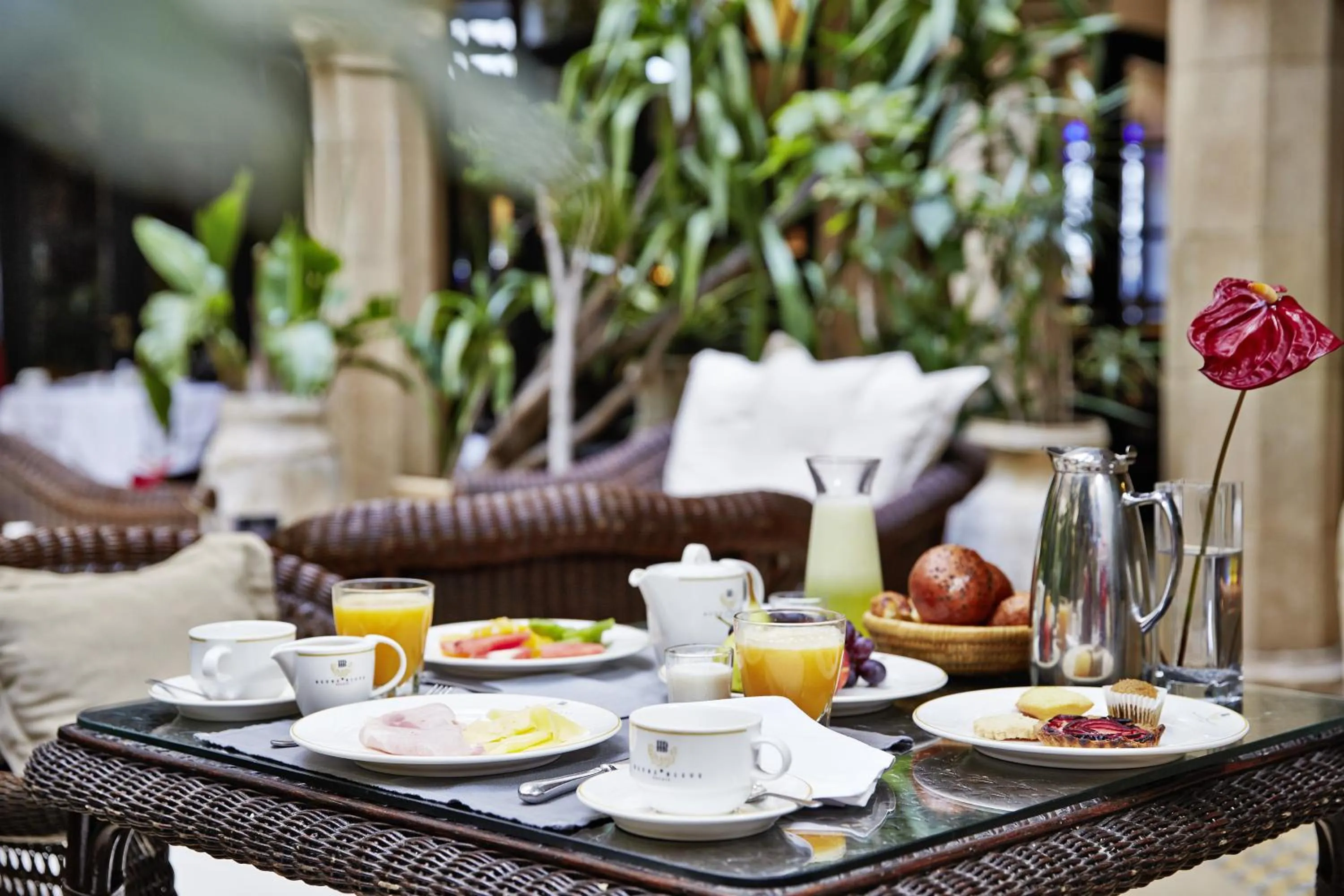 Balcony/Terrace in Heure Bleue Palais - Relais & Châteaux