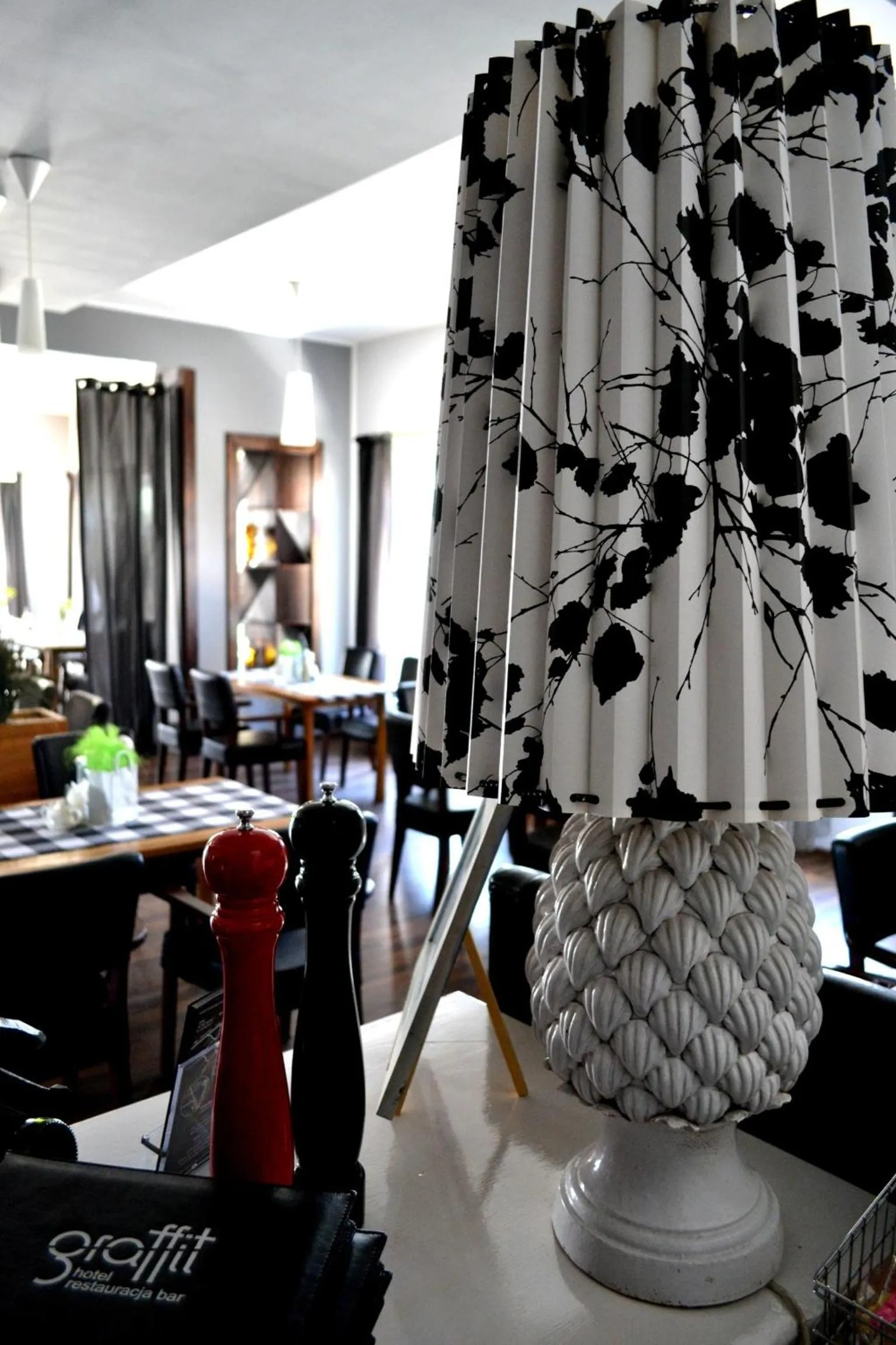 Decorative detail in Hotel Graffit