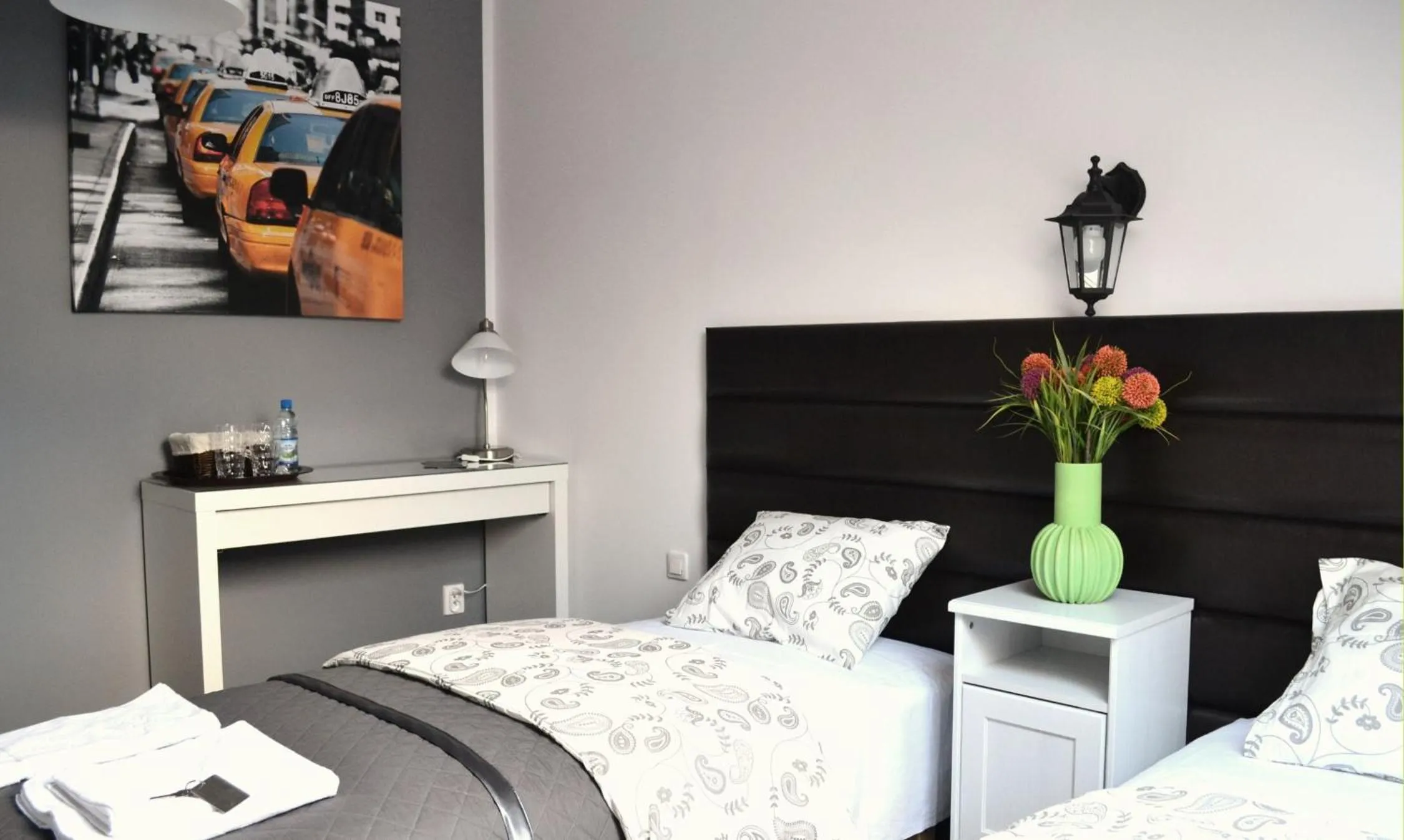 Bed in Hotel Graffit