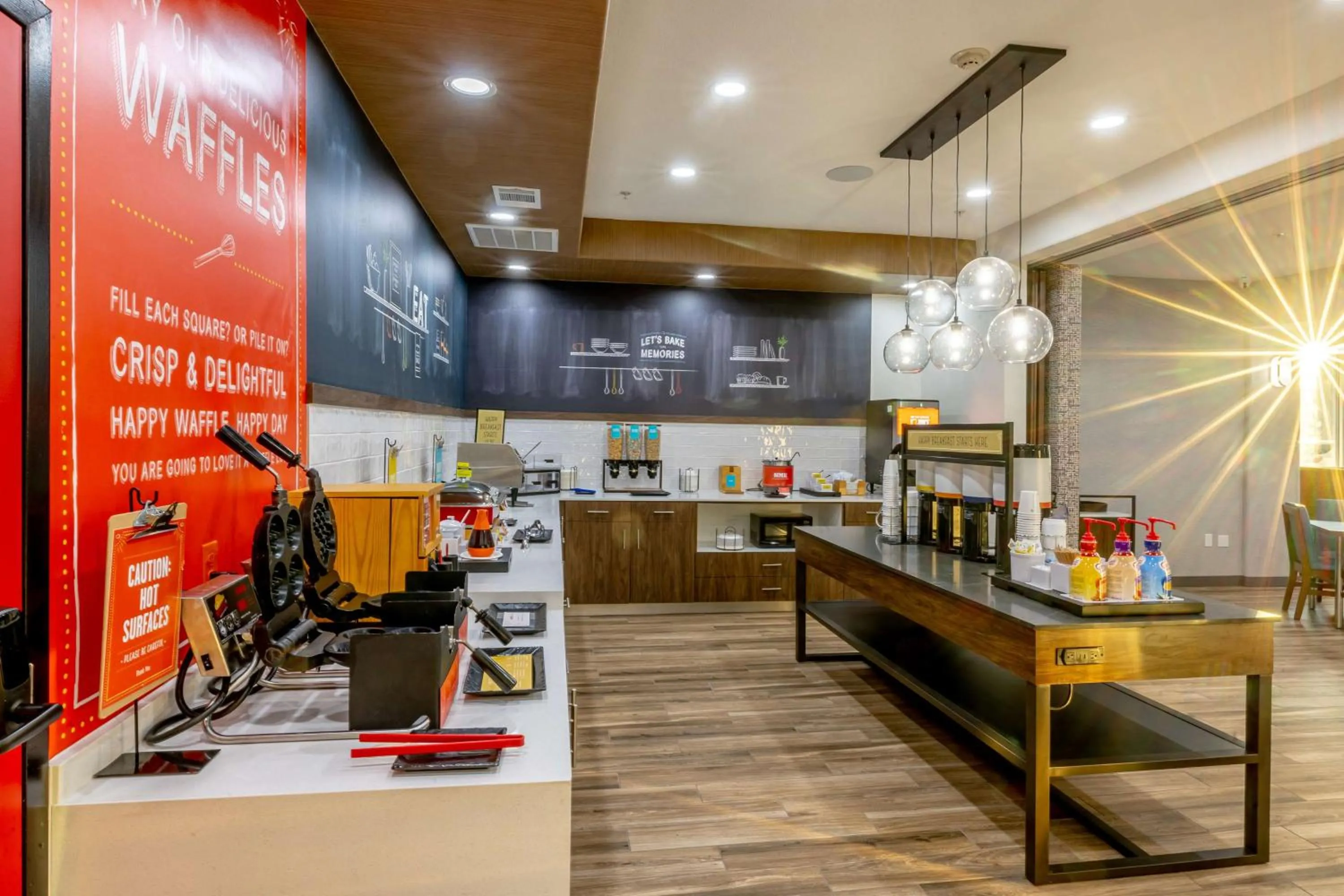 Breakfast in Hampton Inn & Suites Cleburne