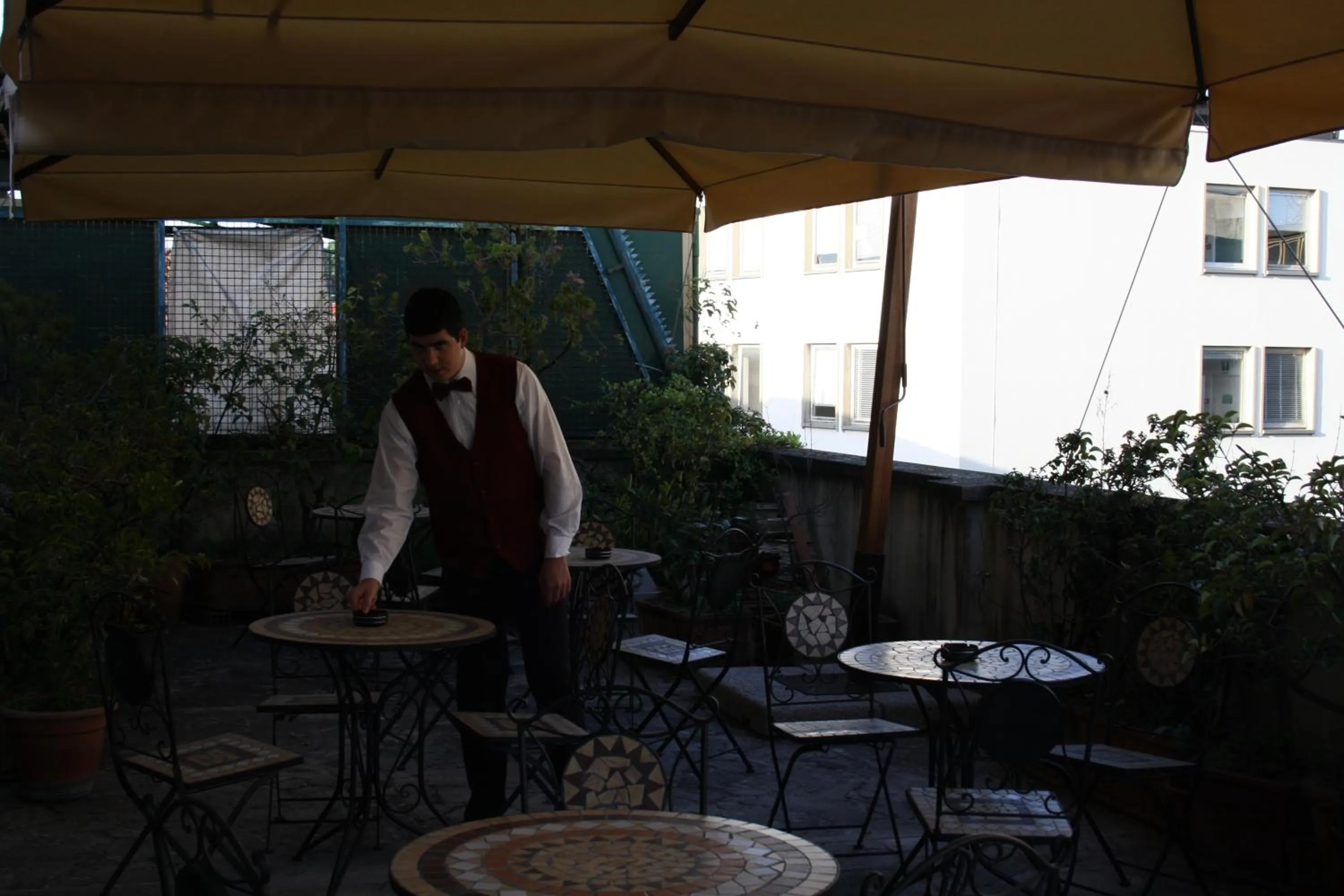 Balcony/Terrace in Hotel Bodoni