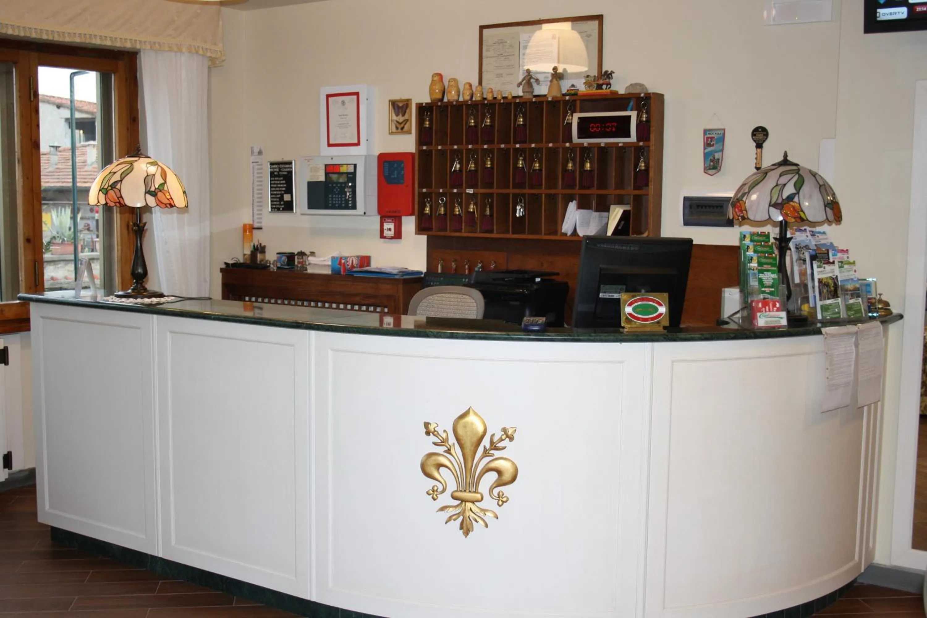 Lobby or reception in Hotel Bodoni