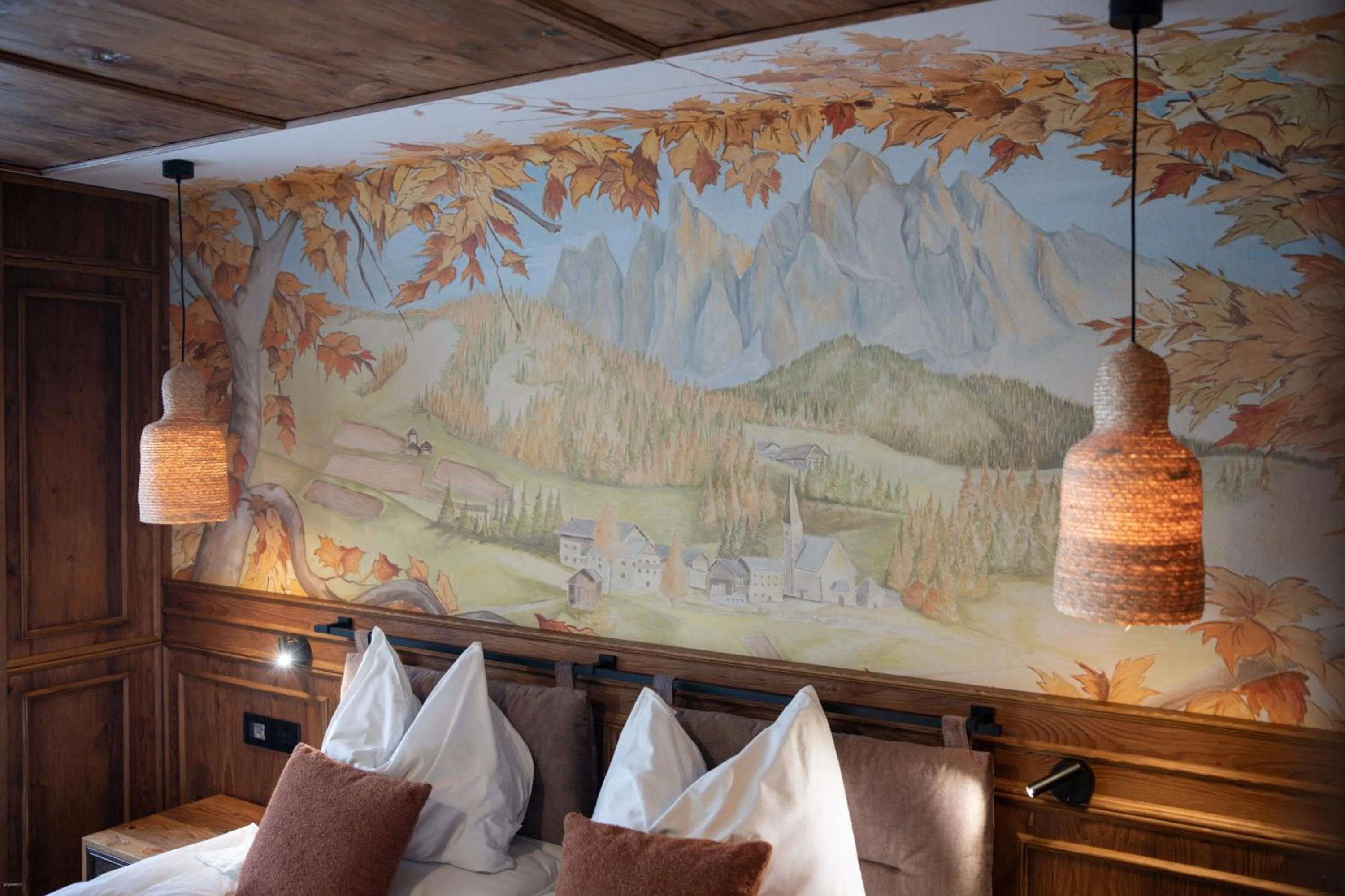 Bed in Latemar - Hotel Suites Spa