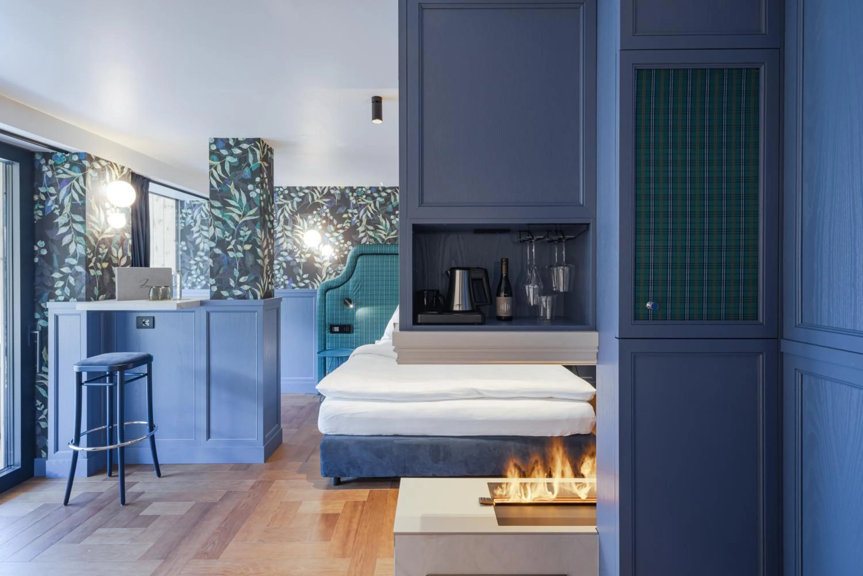 Bed in Latemar - Hotel Suites Spa