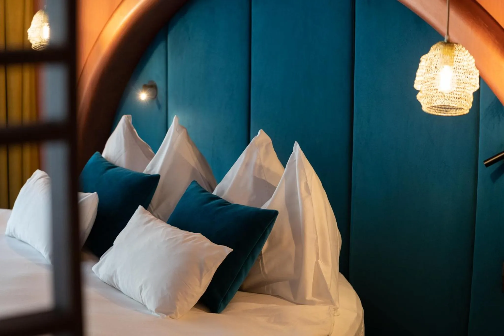 Decorative detail, Bed in Latemar - Hotel Suites Spa