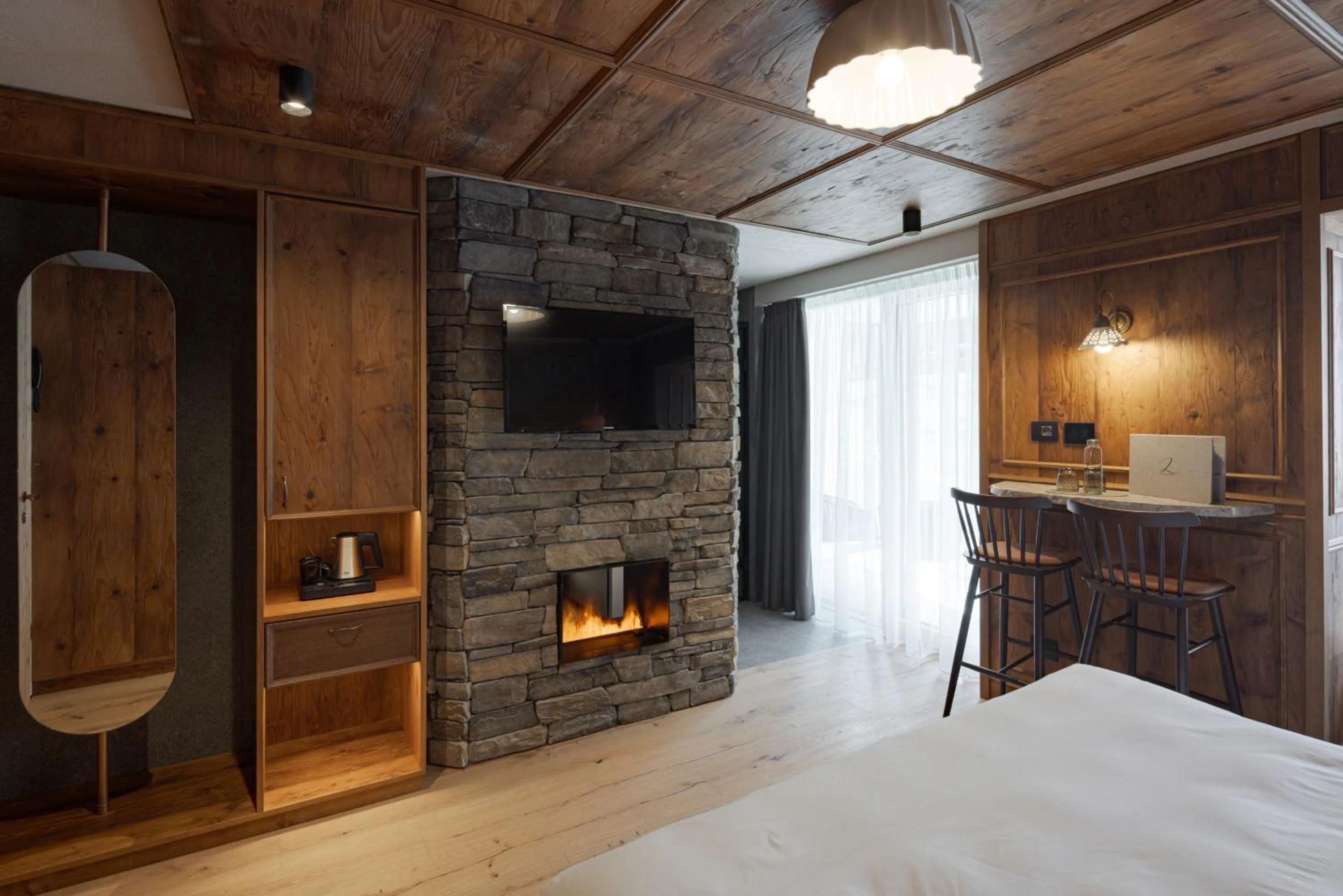 Bed in Latemar - Hotel Suites Spa