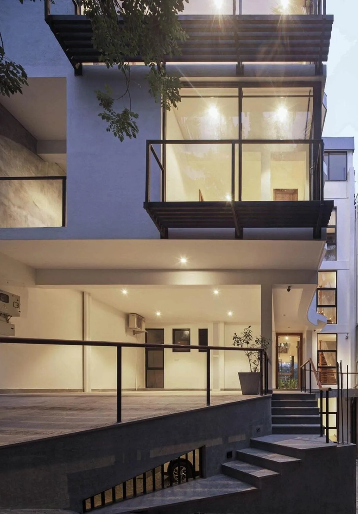 Garden view in Lakewood Residence