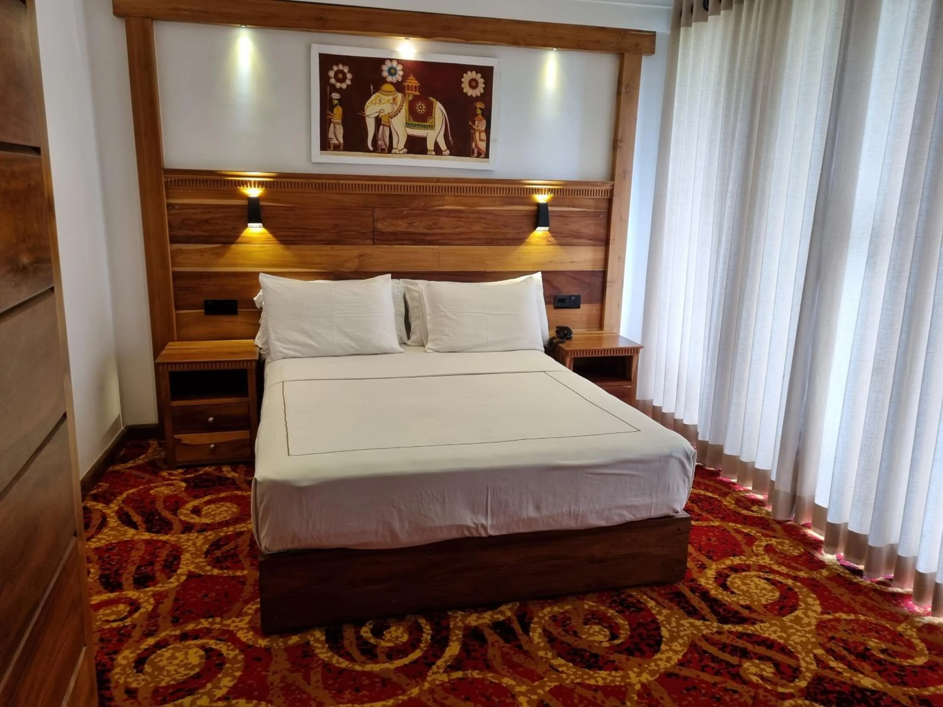 Bed in Lakewood Residence