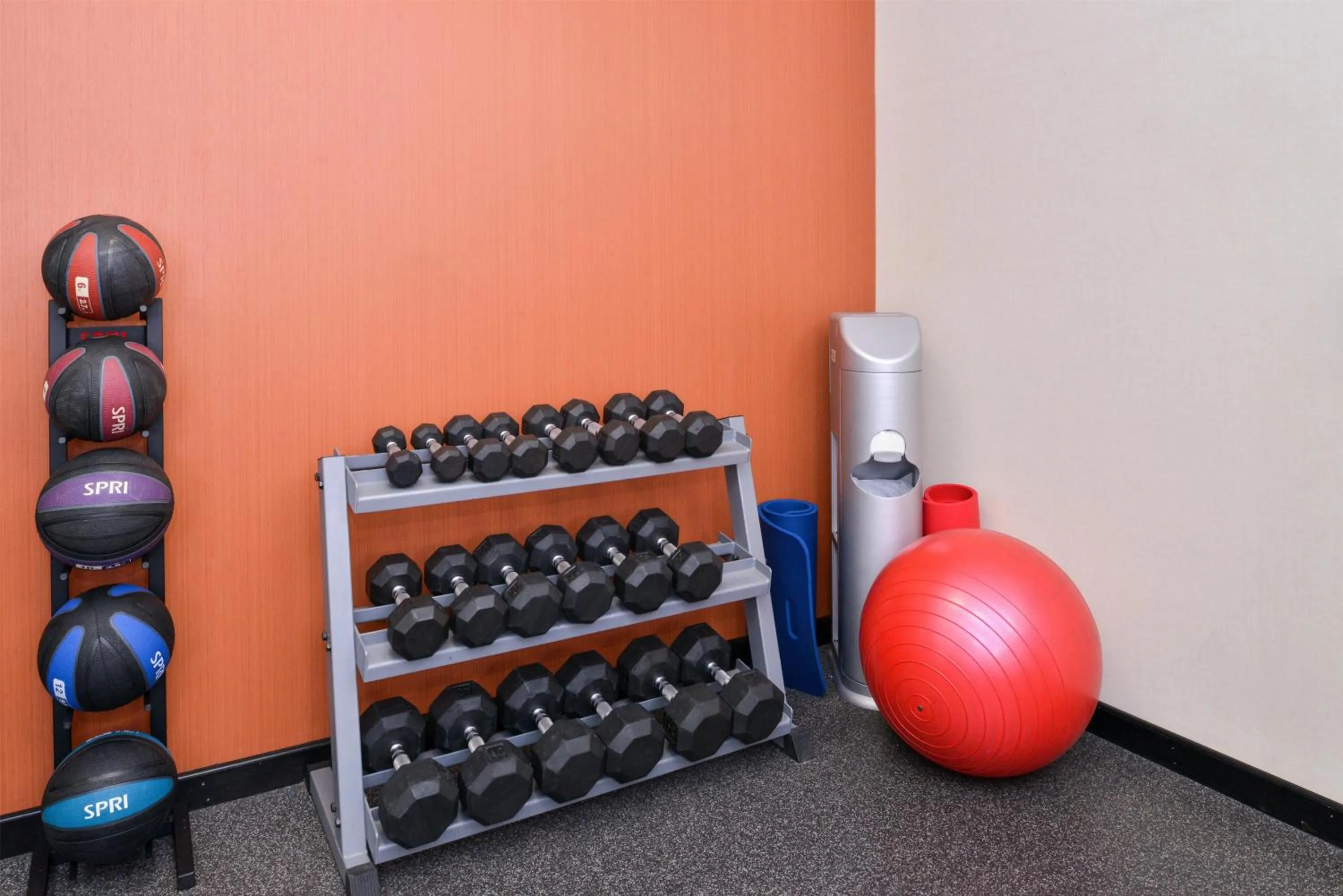 Fitness centre/facilities in Hampton Inn Pecos