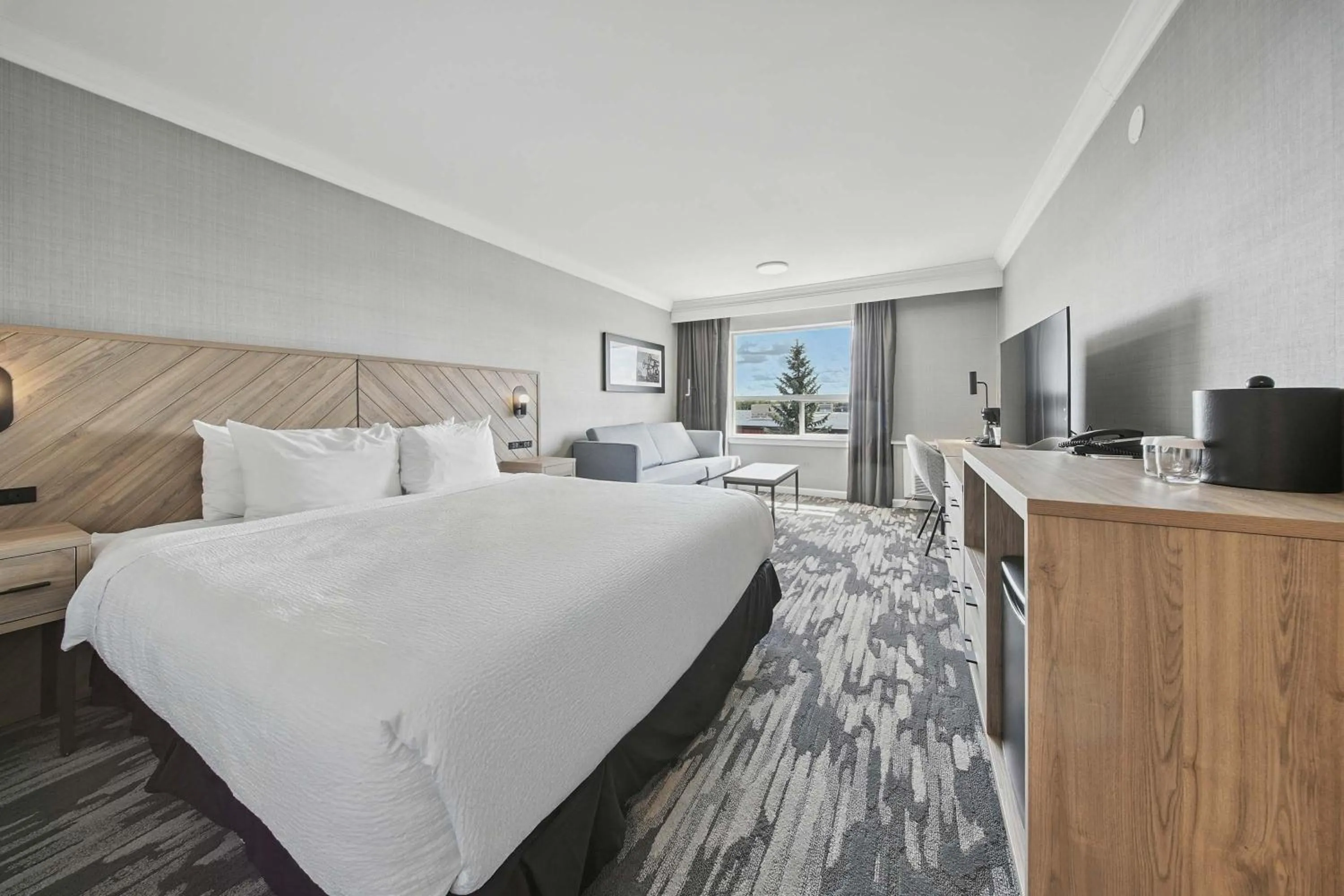 Photo of the whole room, Bed in Sandman Hotel Red Deer