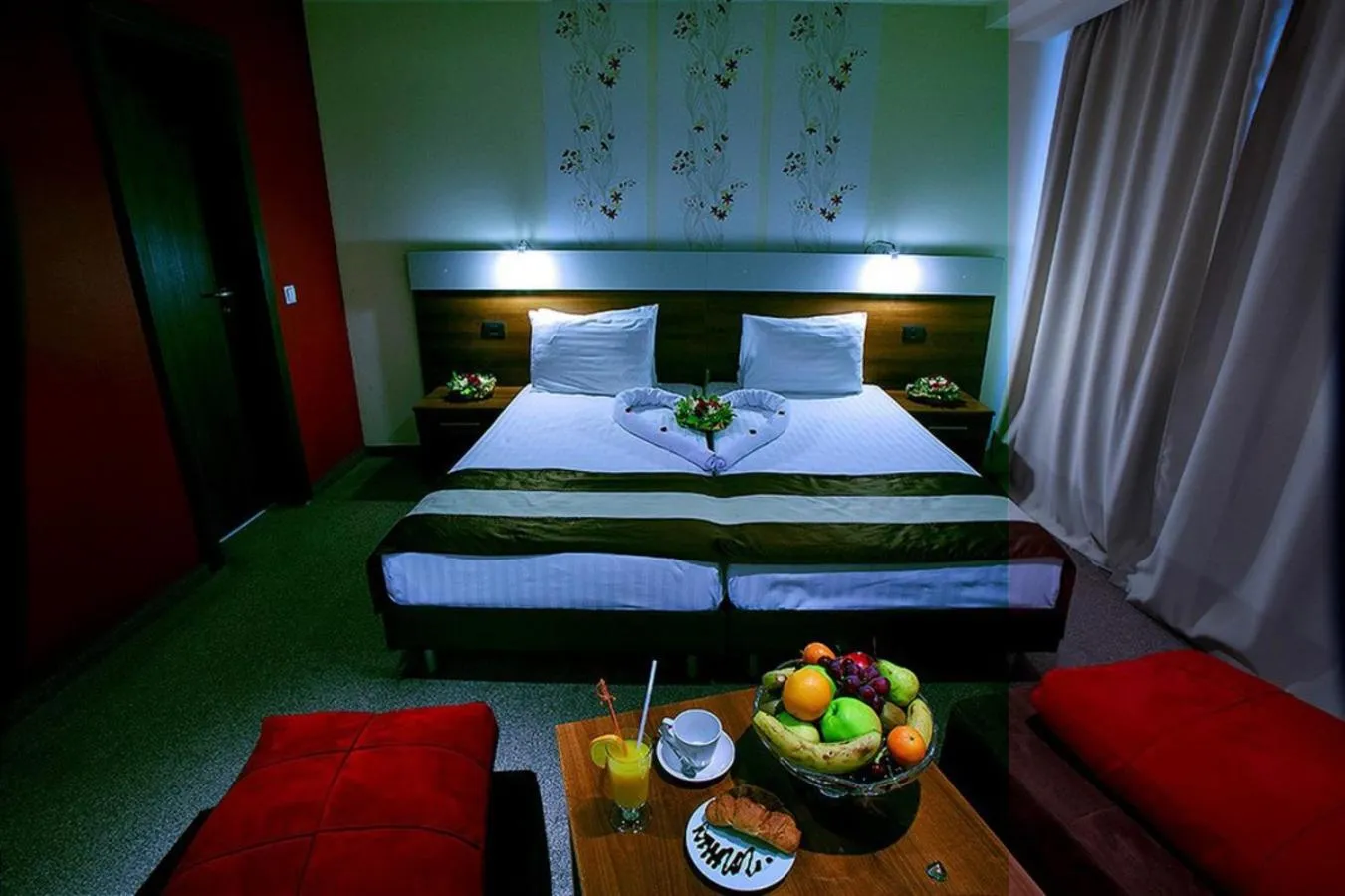 Photo of the whole room, Bed in Hotel Forum - Free Parking for cars