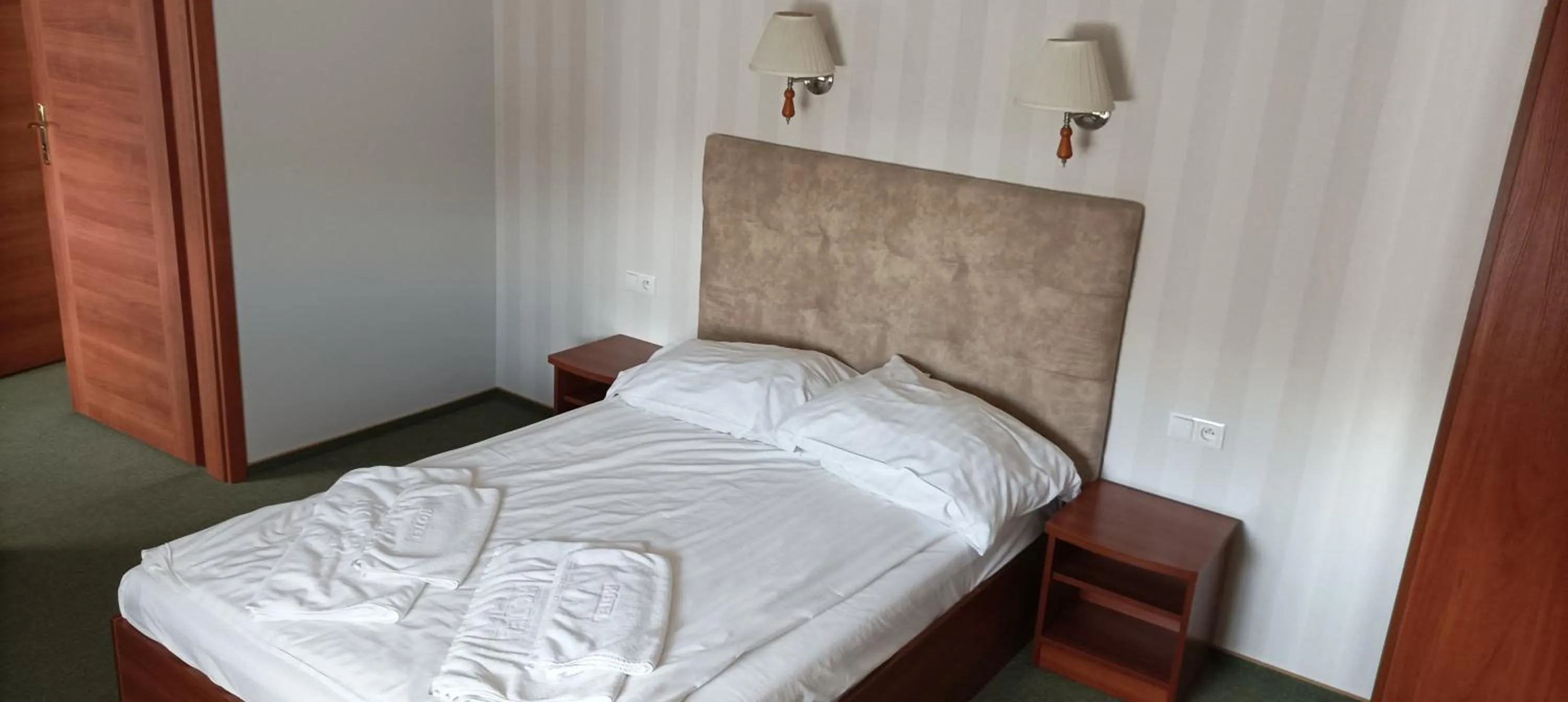 Bed in Hotel Przylesie
