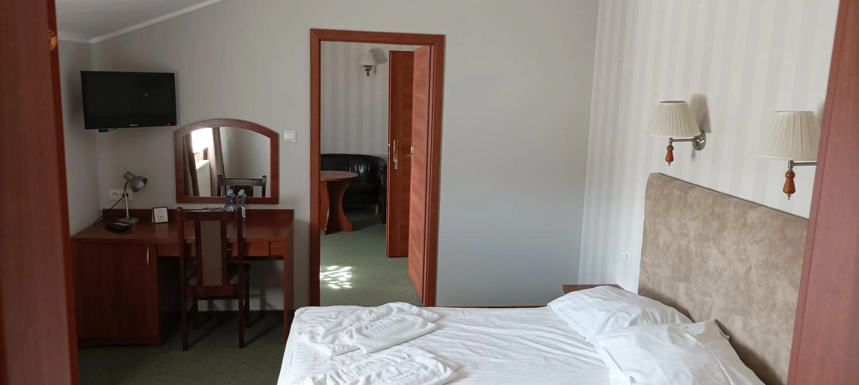 Bed in Hotel Przylesie