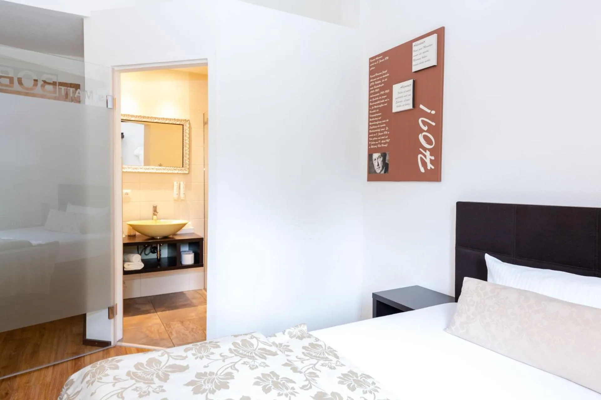 Bathroom, Bed in S'Matt Bob