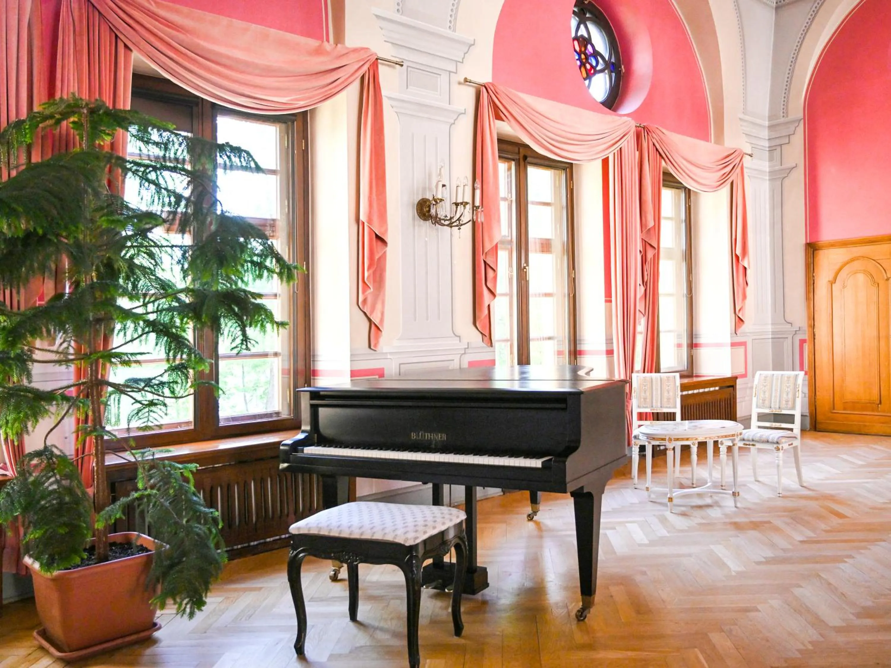 Lounge or bar in Zamek w Krokowej