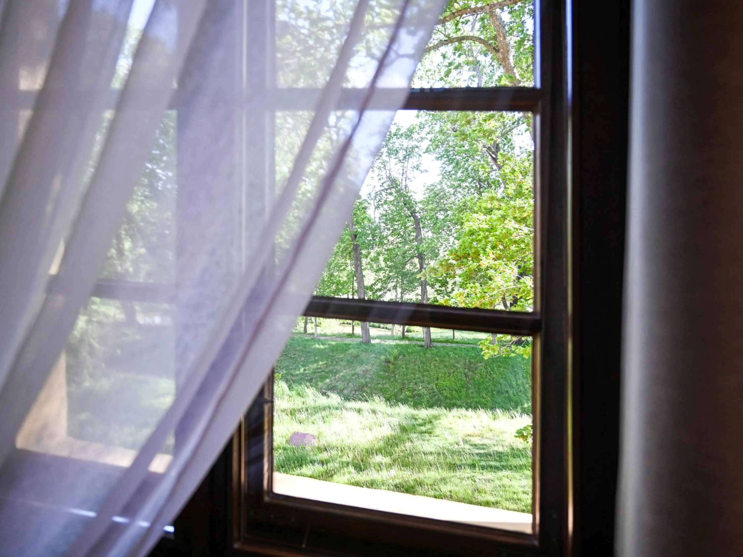 Garden view in Zamek w Krokowej