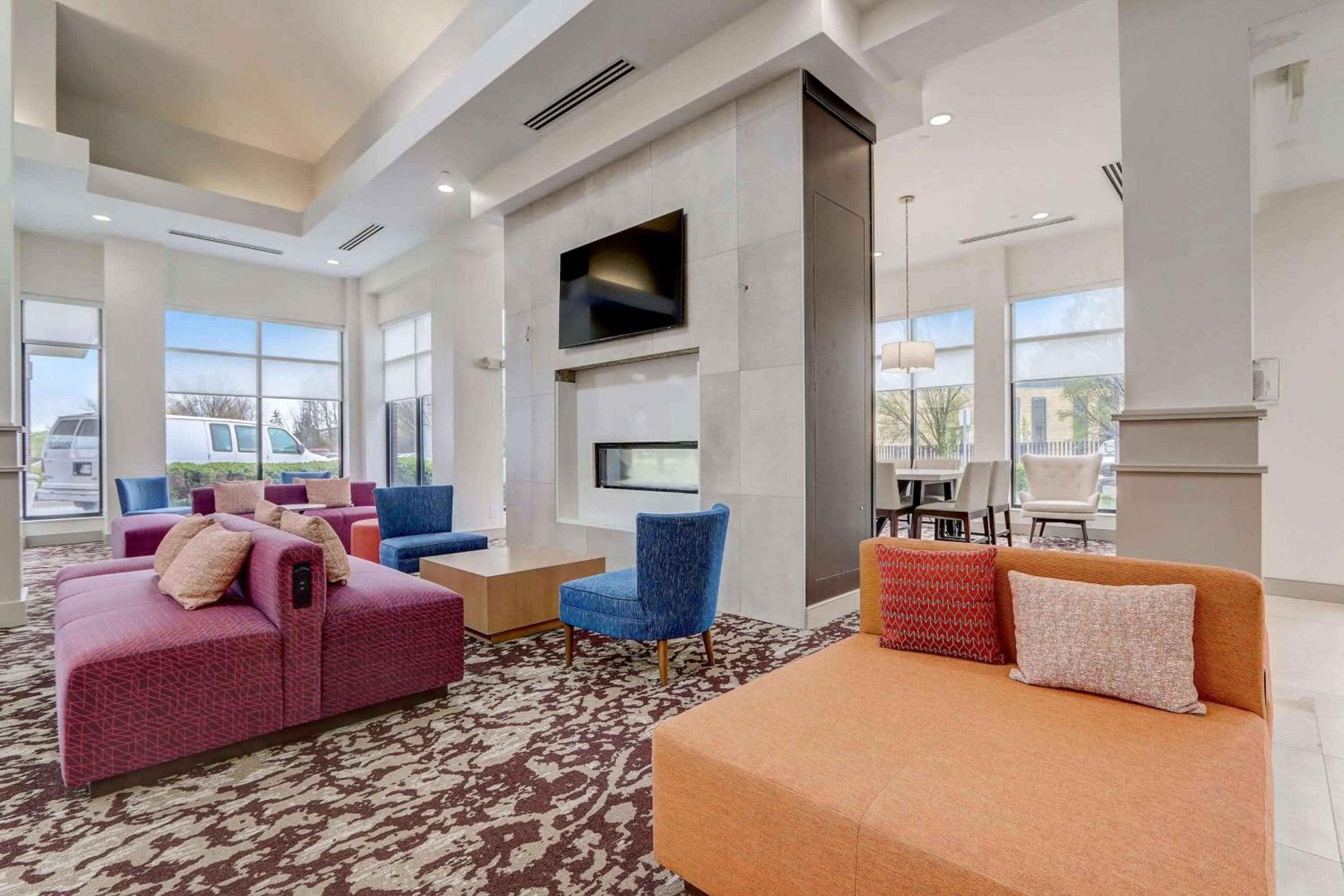 Lobby or reception in Hilton Garden Inn Indianapolis Northwest