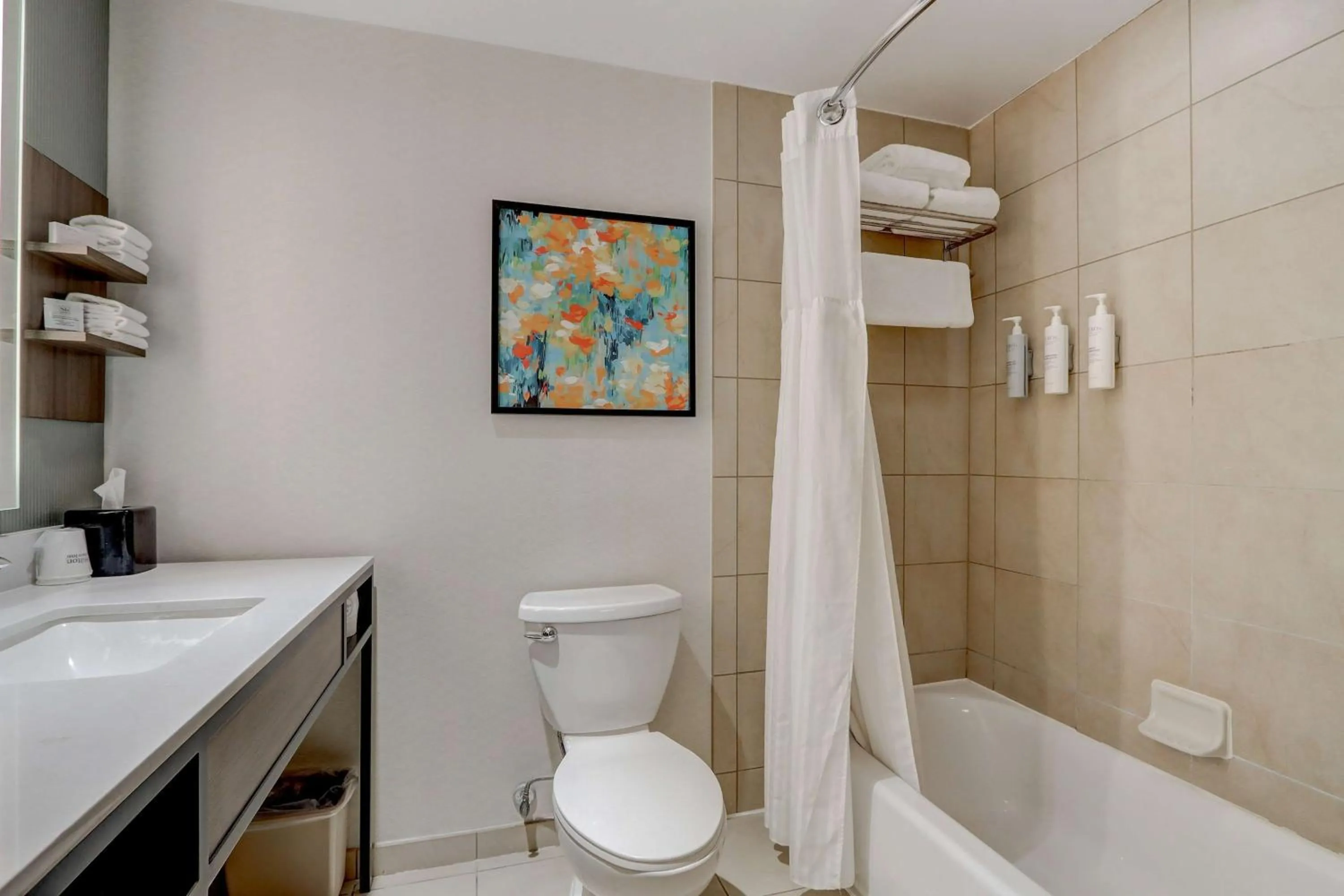 Bathroom in Hilton Garden Inn Indianapolis Northwest