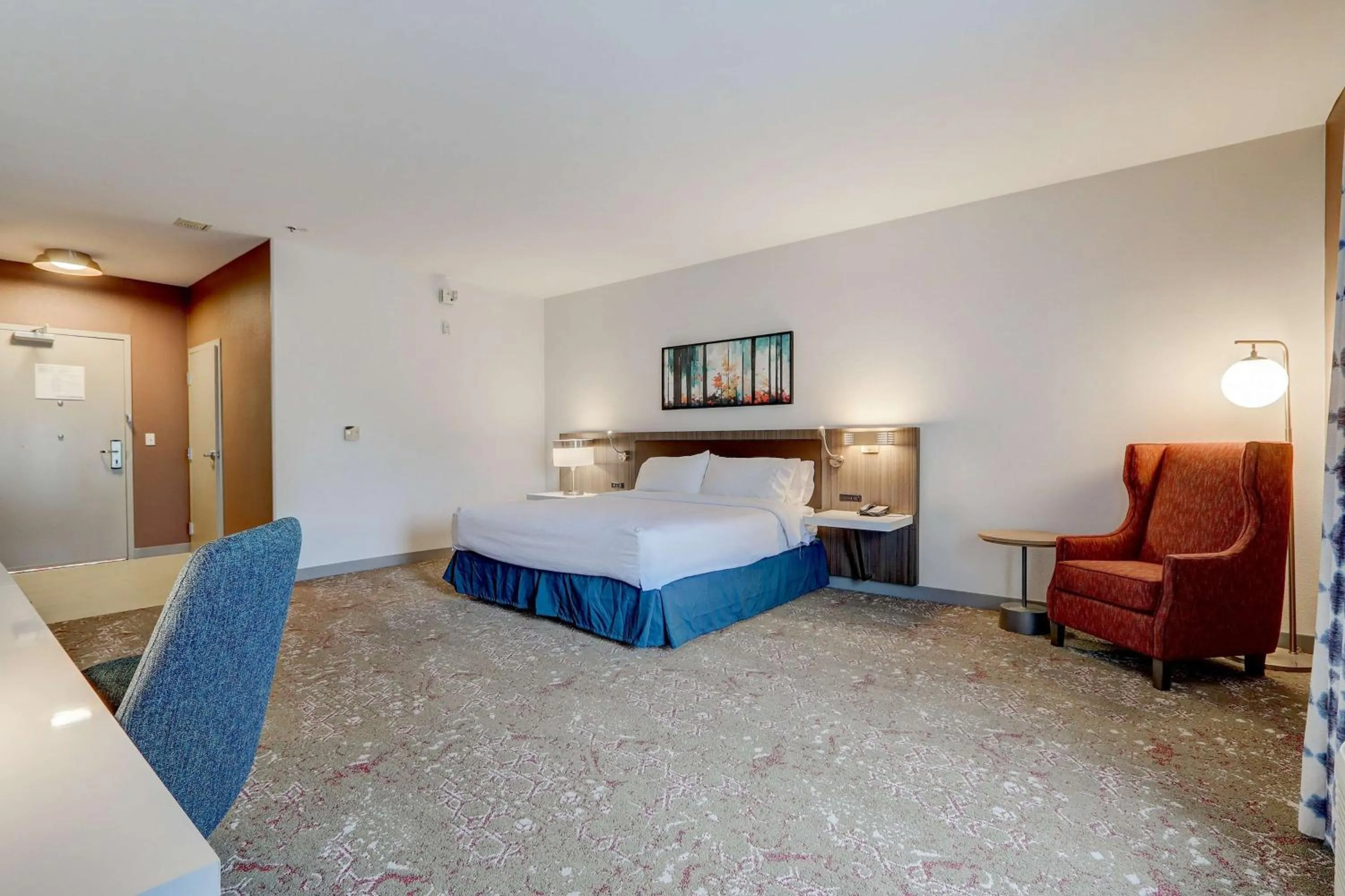 Bed in Hilton Garden Inn Indianapolis Northwest