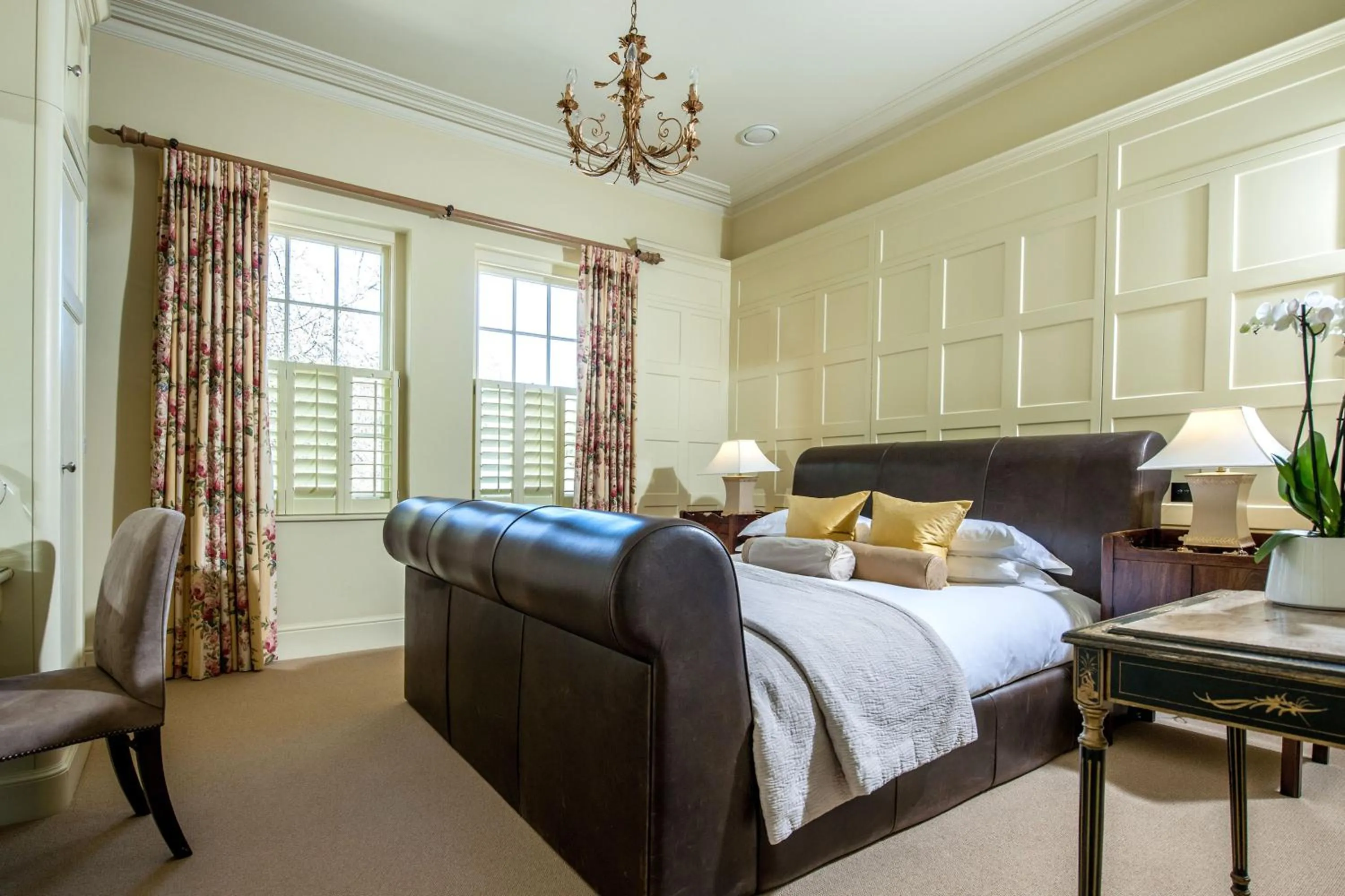 Bedroom, Bed in The Bath Priory - A Relais & Chateaux Hotel