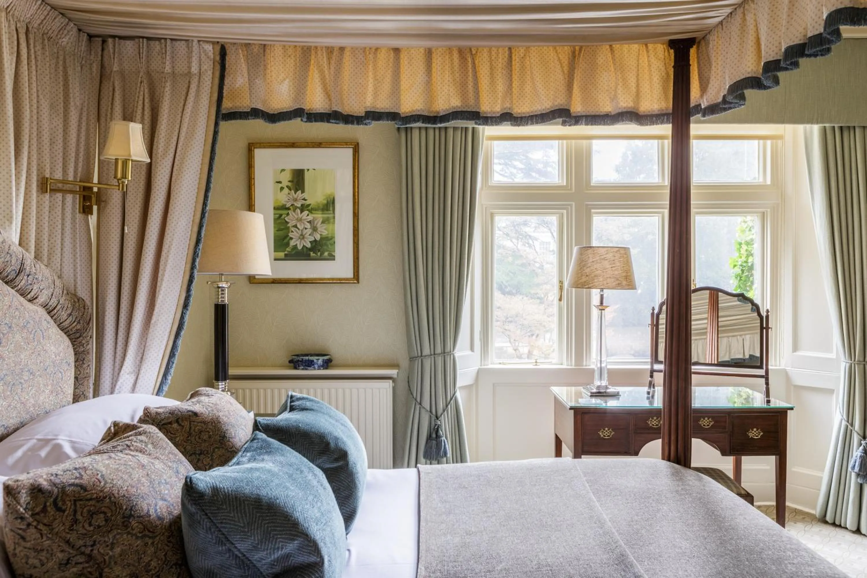 Bedroom, Bed in The Bath Priory - A Relais & Chateaux Hotel