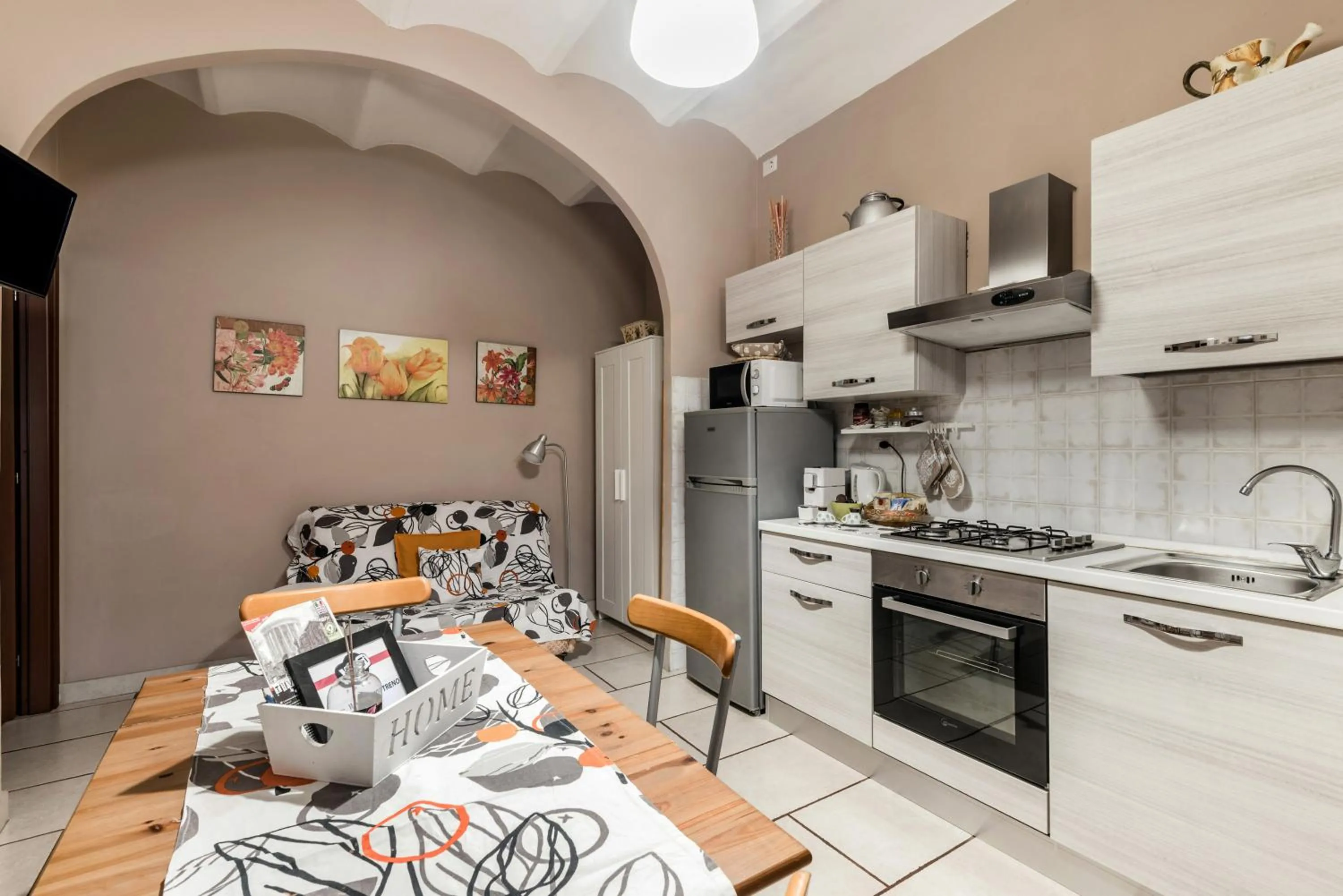 Kitchen or kitchenette in Vecchio Treno guest house