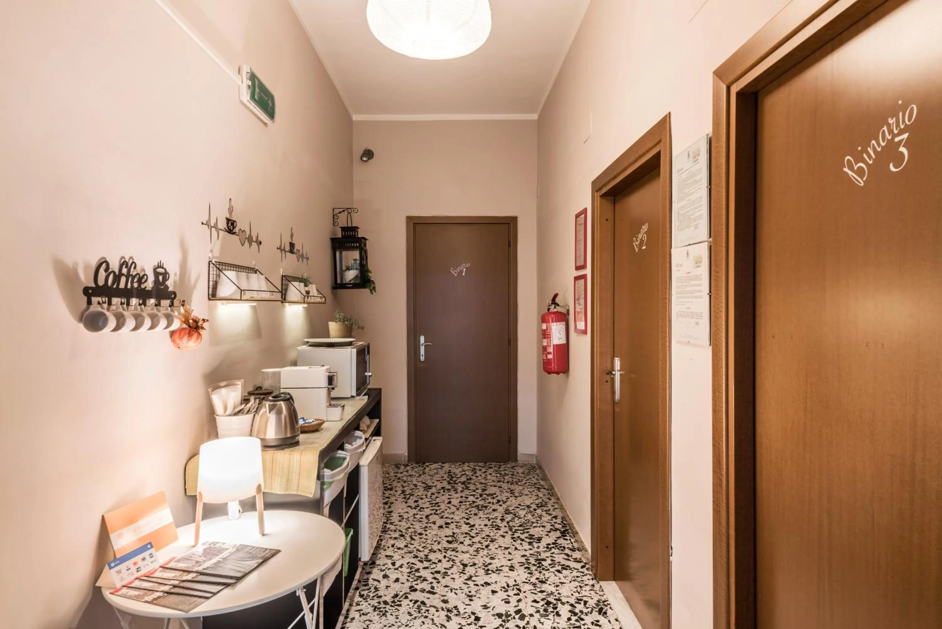 Coffee/tea facilities in Vecchio Treno guest house