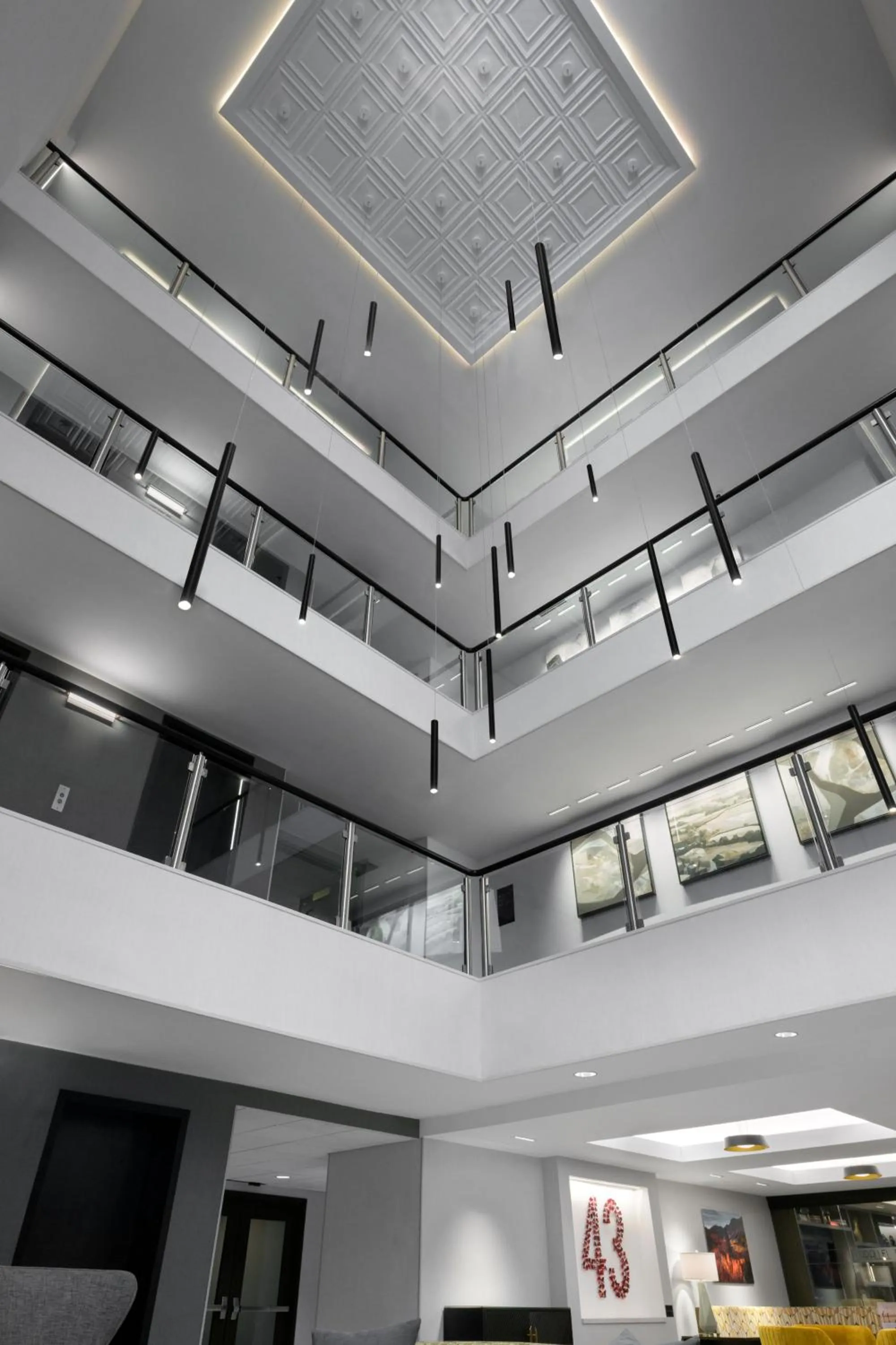 Lobby or reception in Hotel 43 Boise