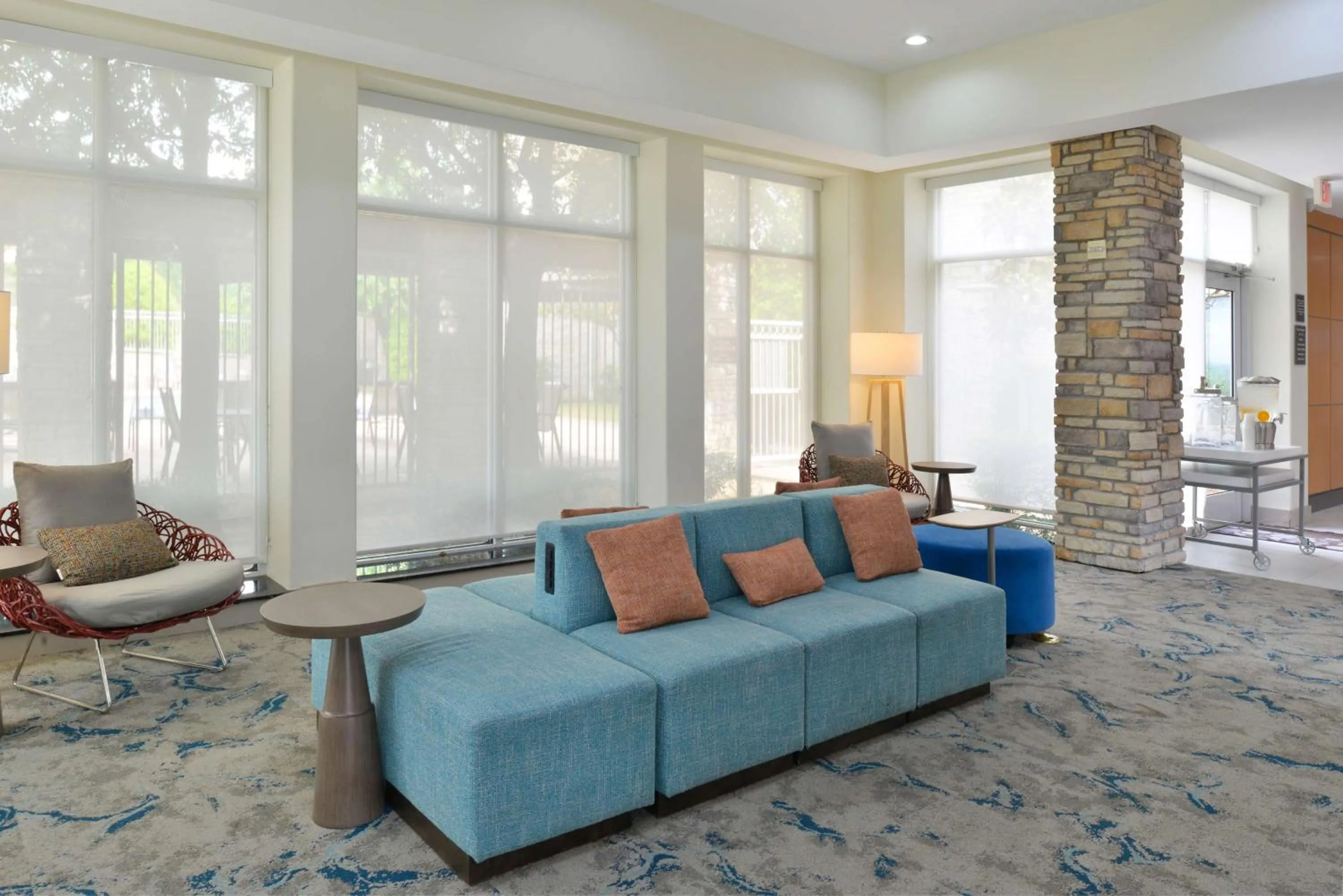 Lobby or reception in Hilton Garden Inn Denton