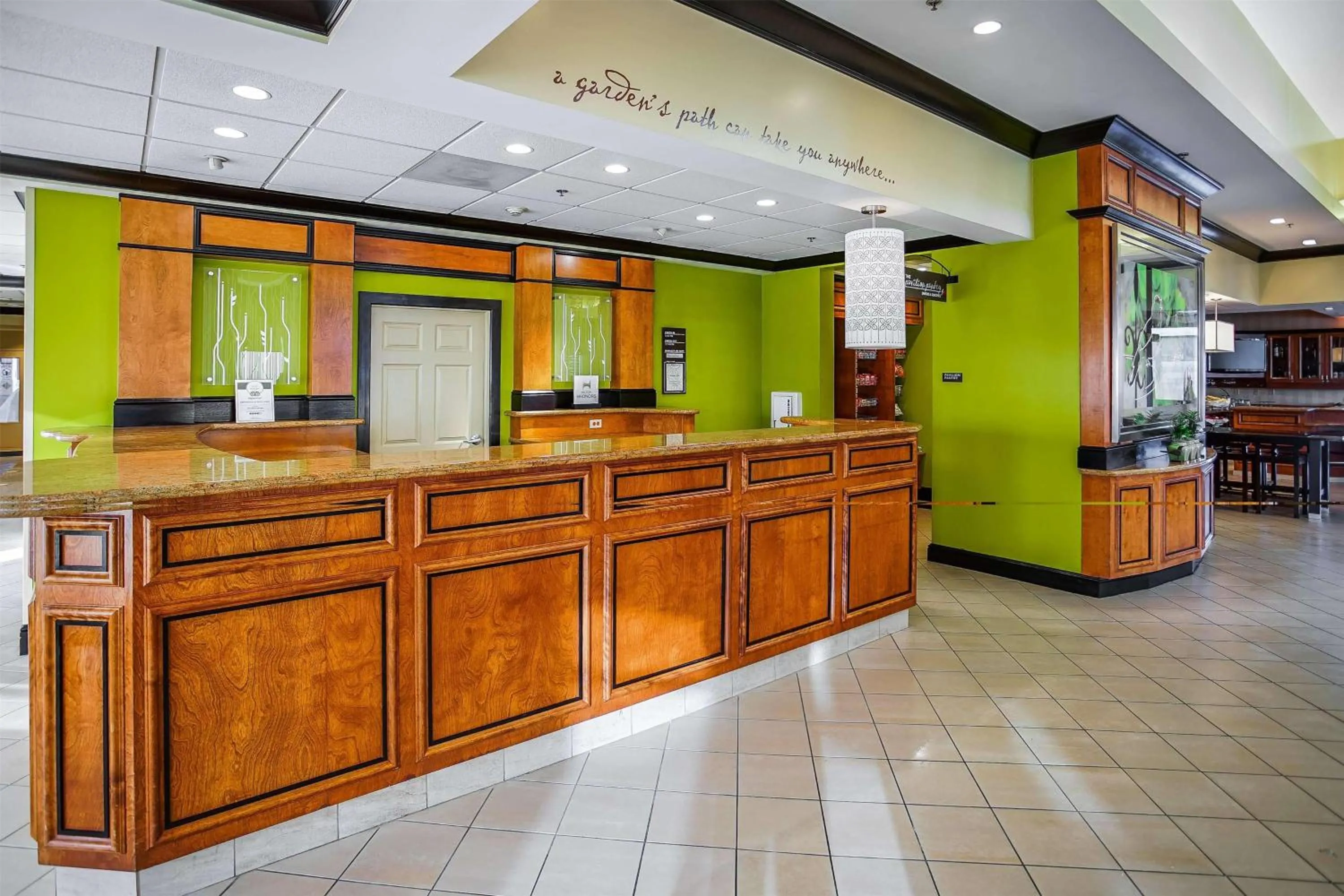 Lobby or reception in Wyndham Garden Kankakee