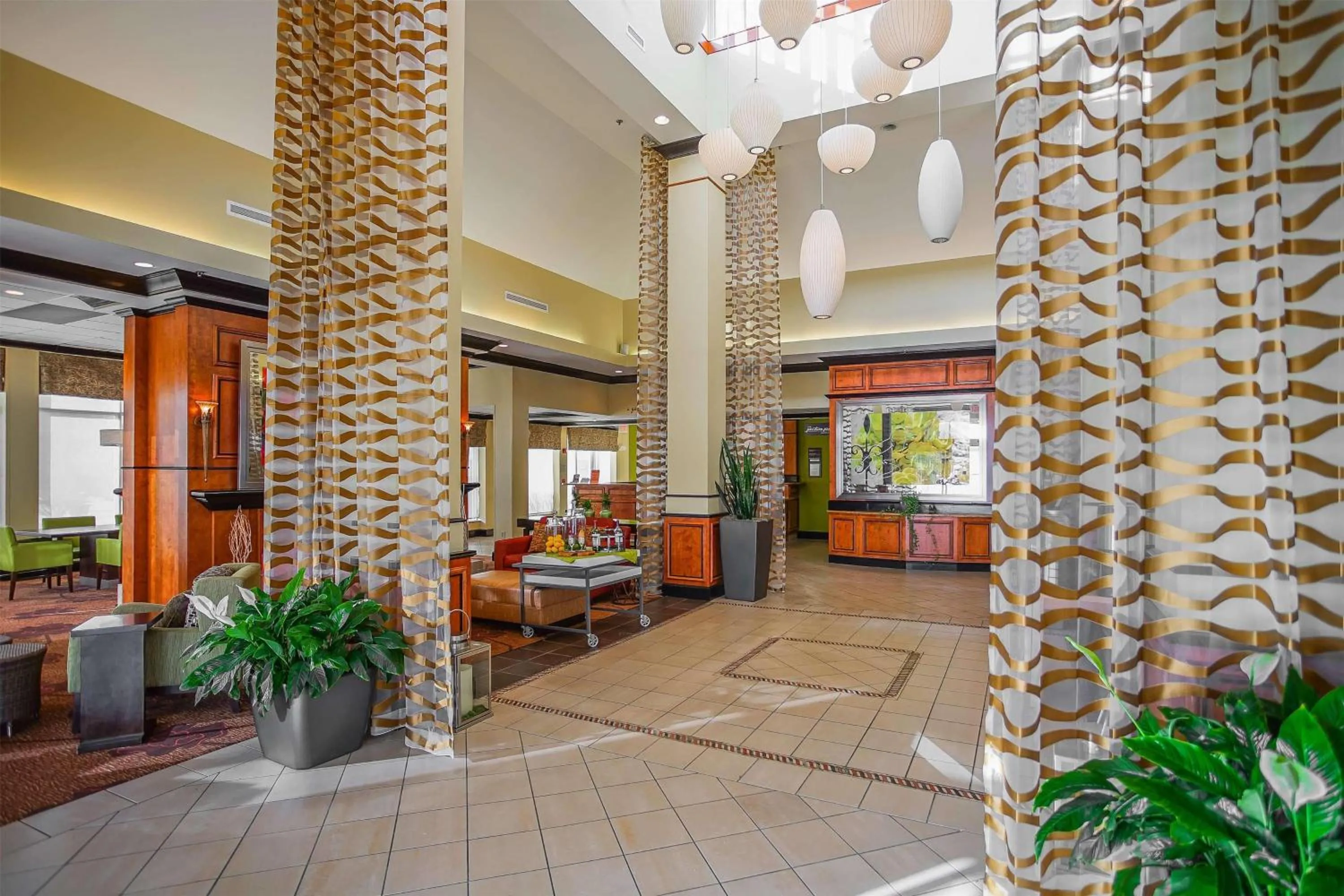 Lobby or reception in Wyndham Garden Kankakee