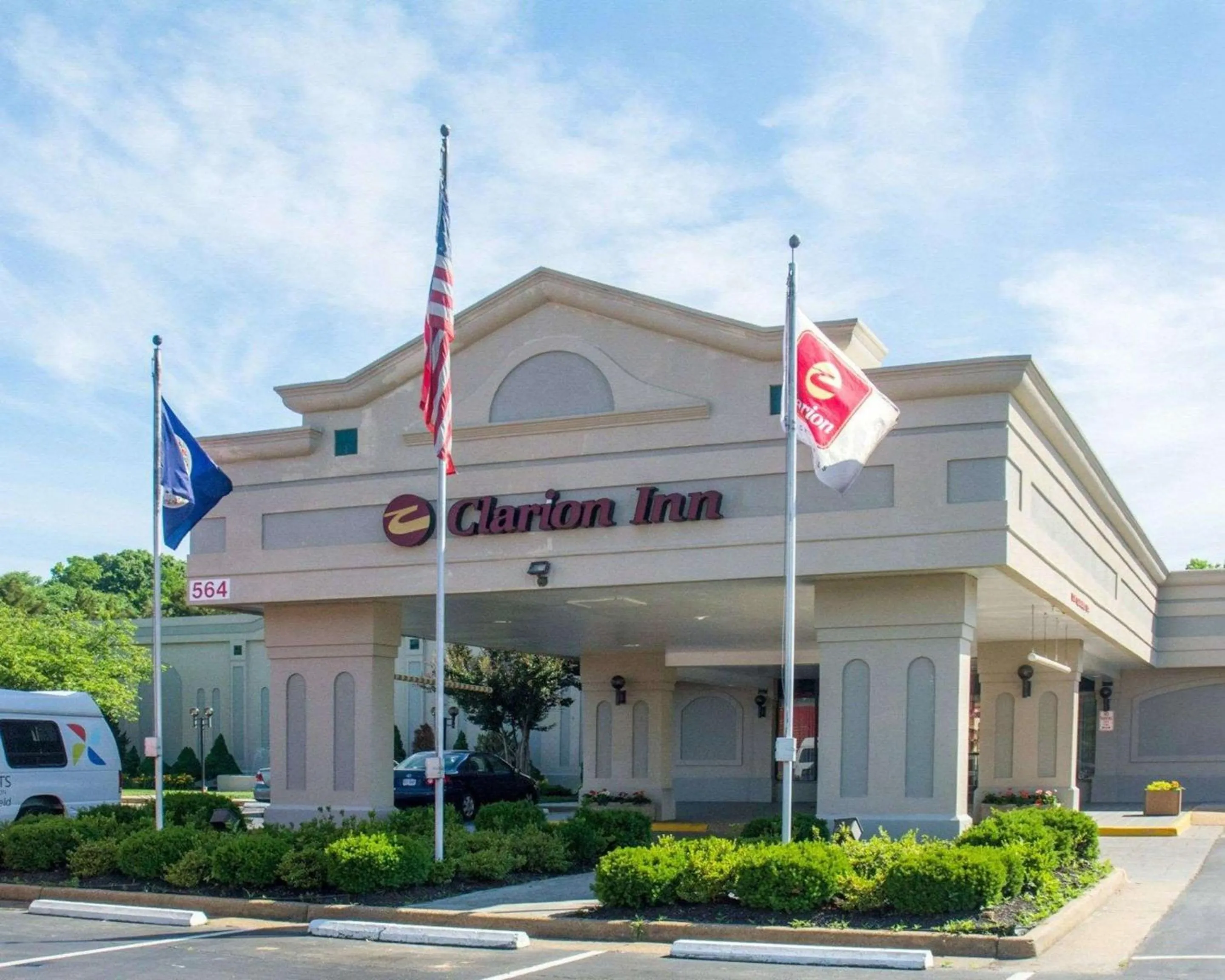 Property building in Clarion Inn Fredericksburg North
