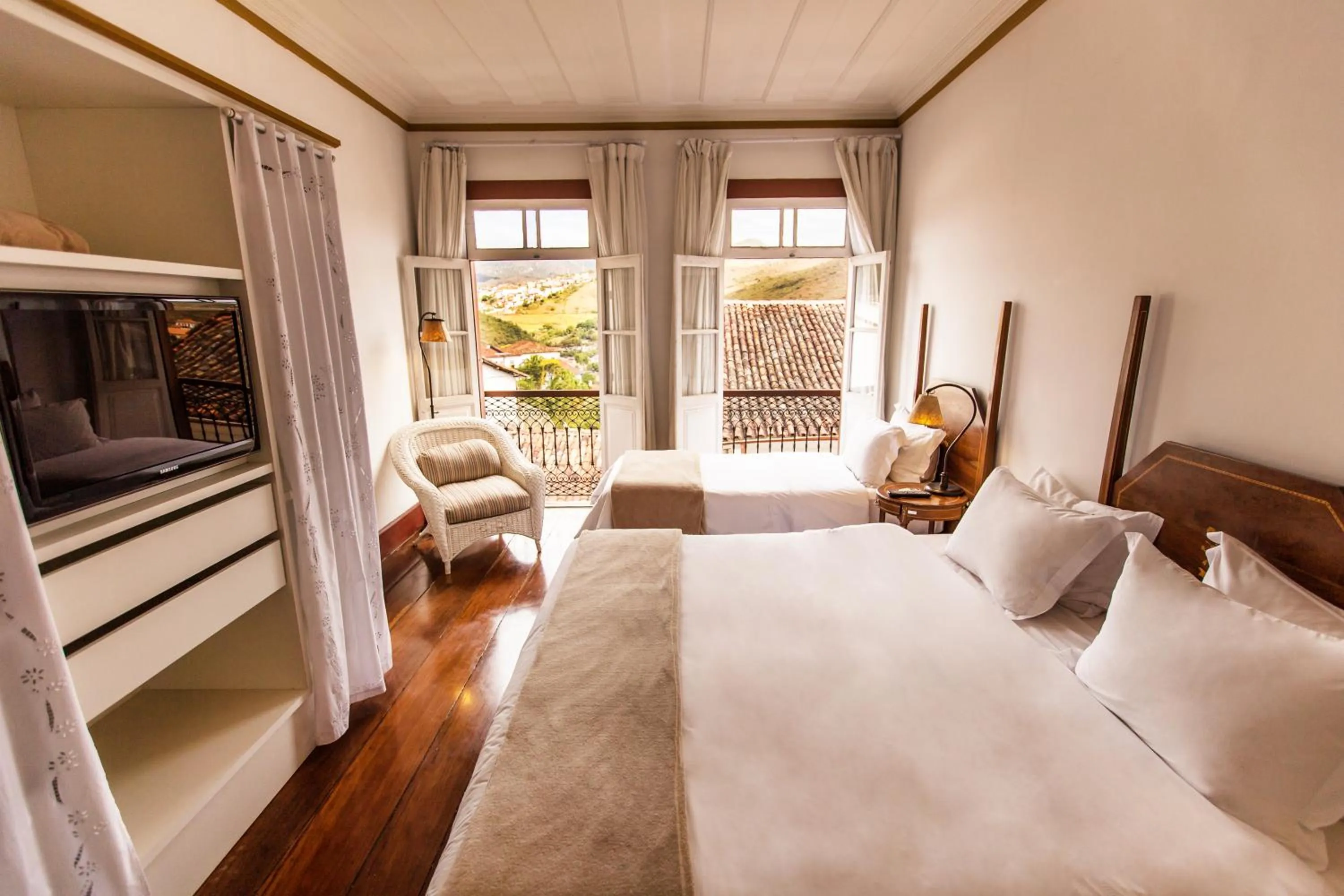 Photo of the whole room, Bed in Hotel Solar do Rosário