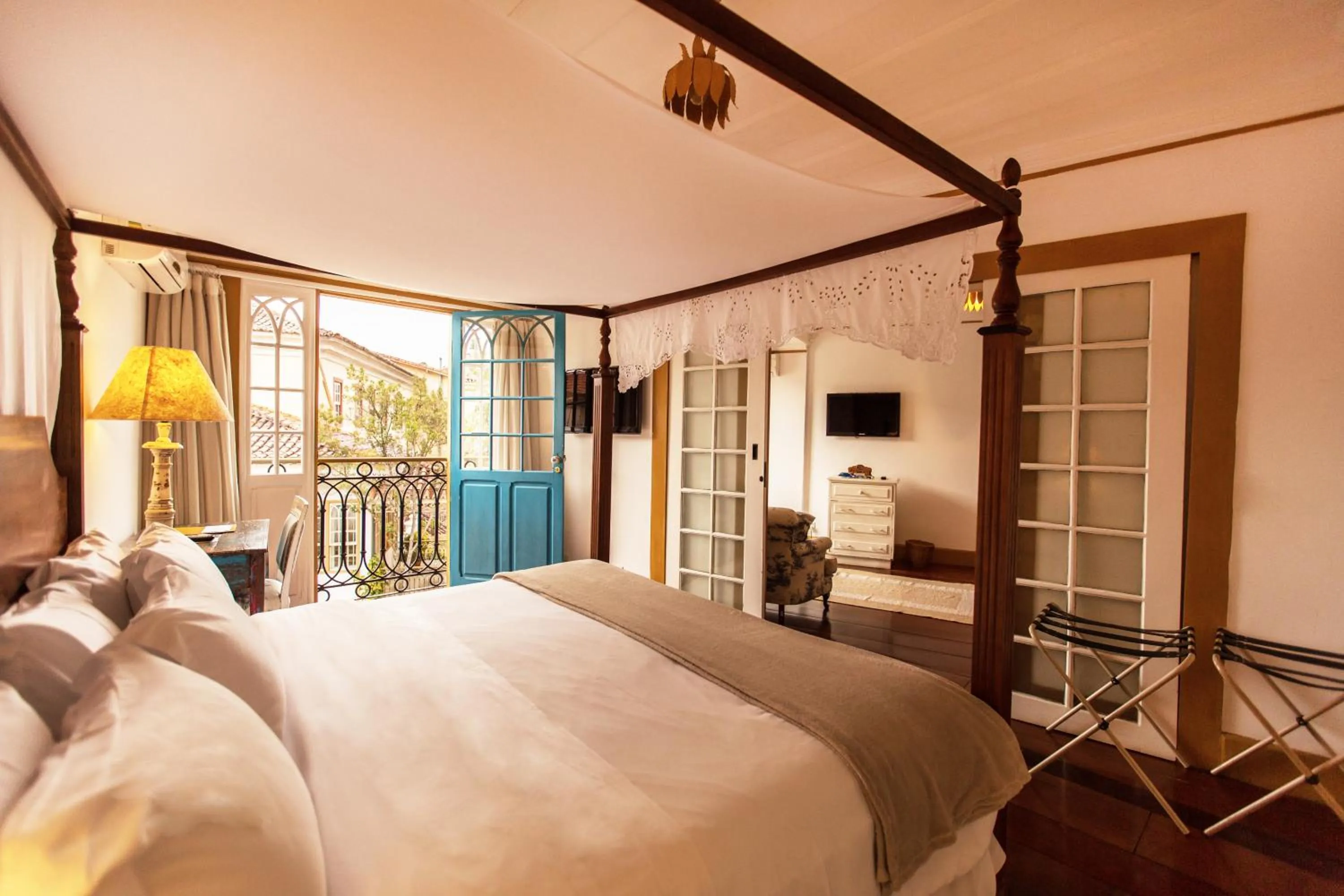 Photo of the whole room, Bed in Hotel Solar do Rosário