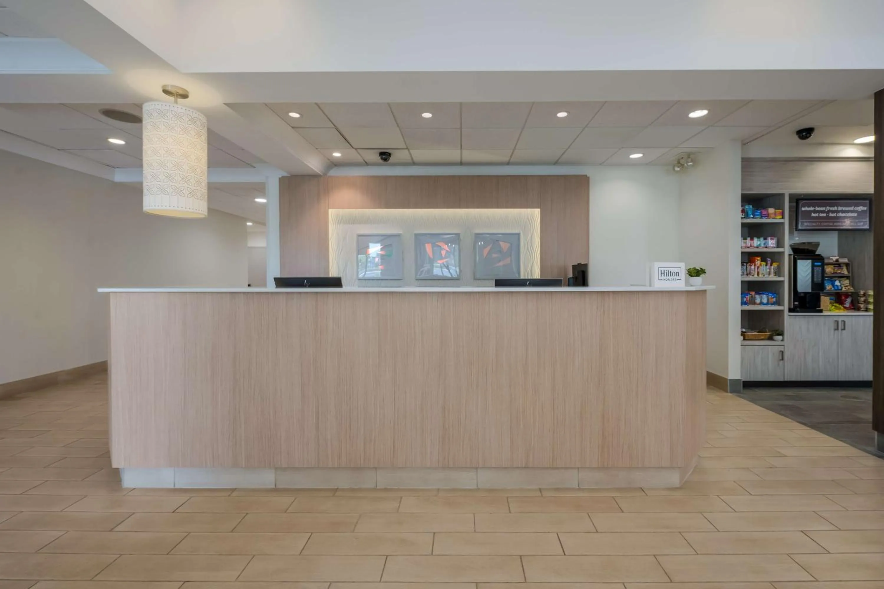 Lobby or reception in Hilton Garden Inn Rockford