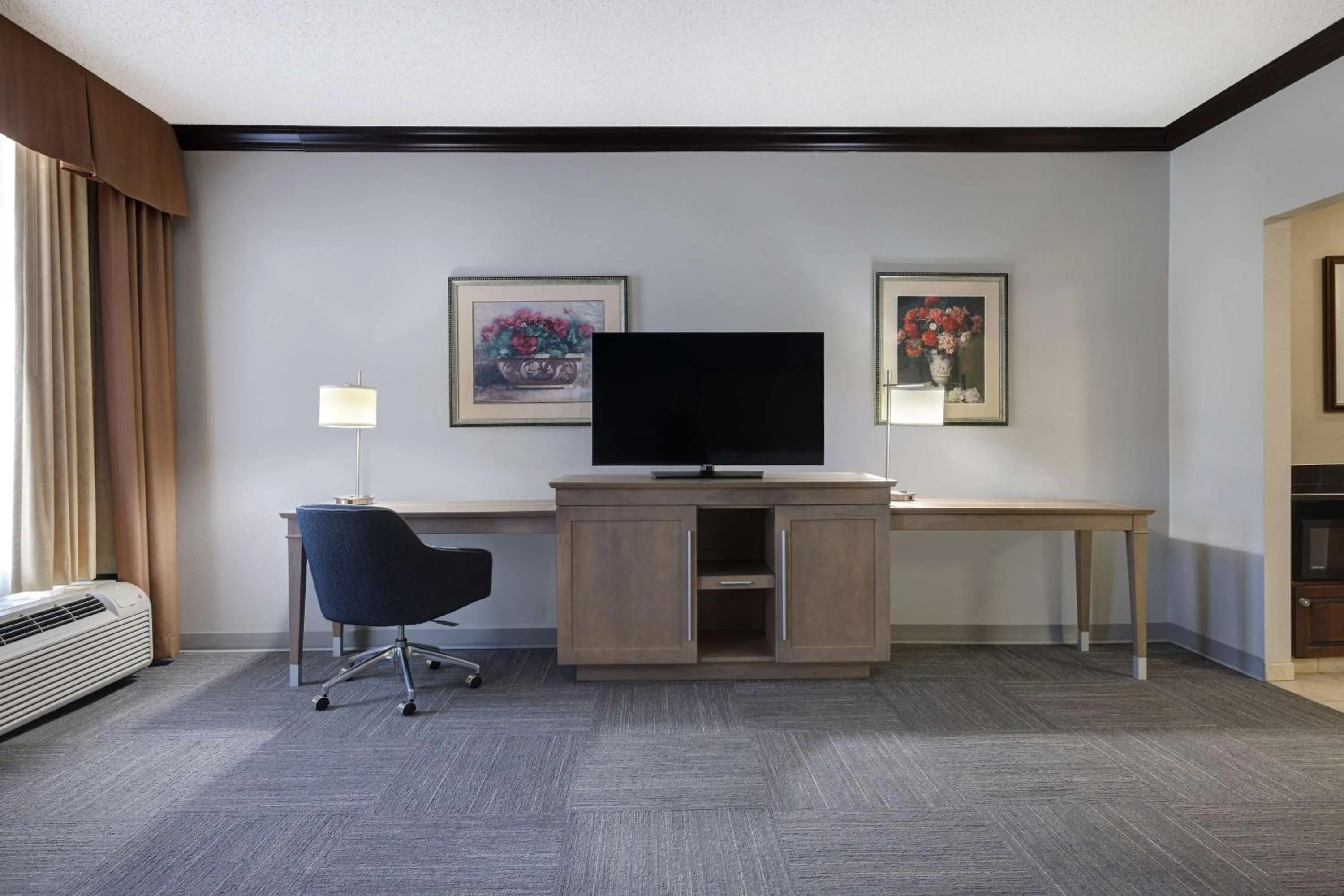 Living room in Hampton Inn Victoria