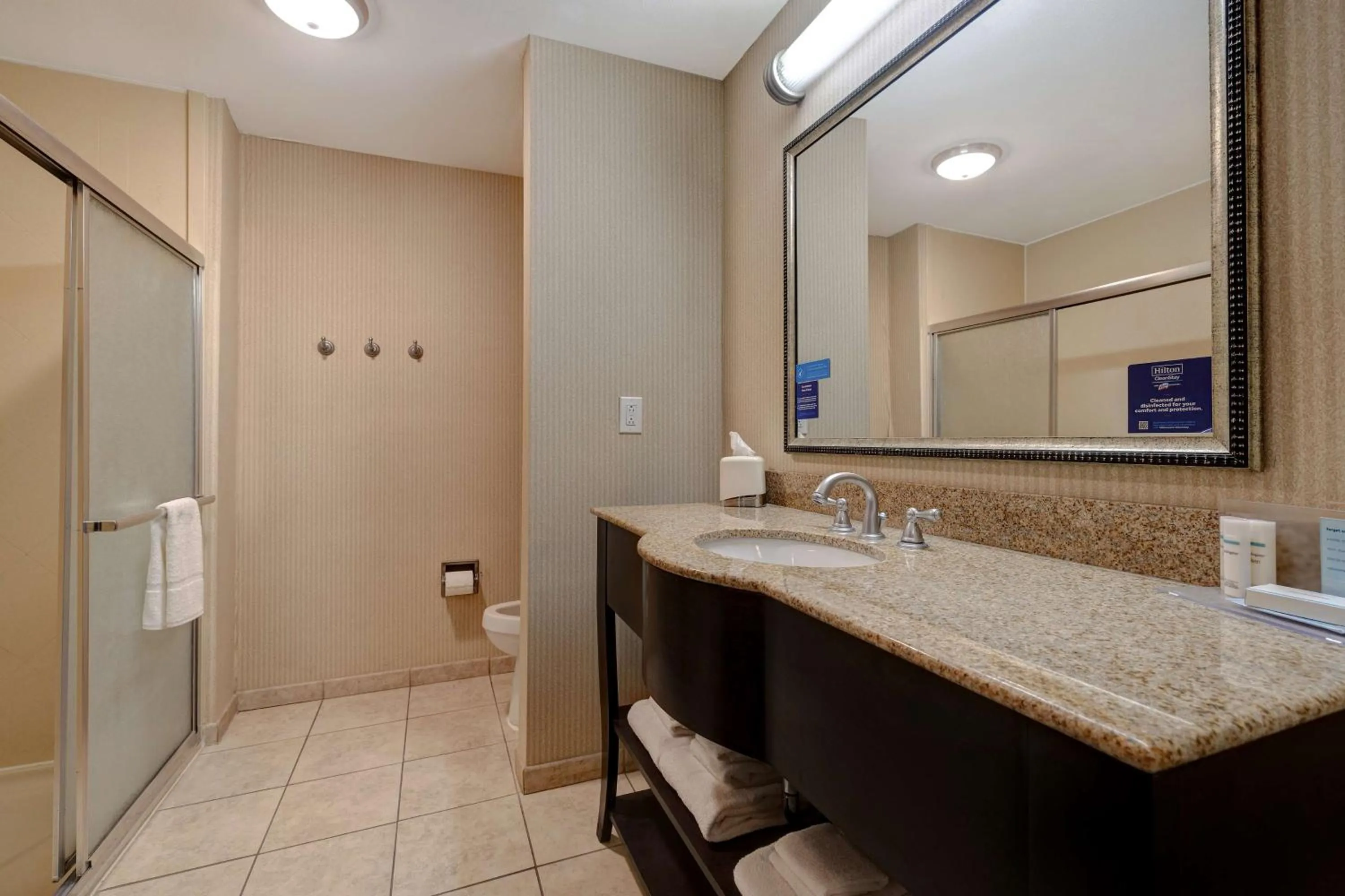 Bathroom in Hampton Inn Victoria