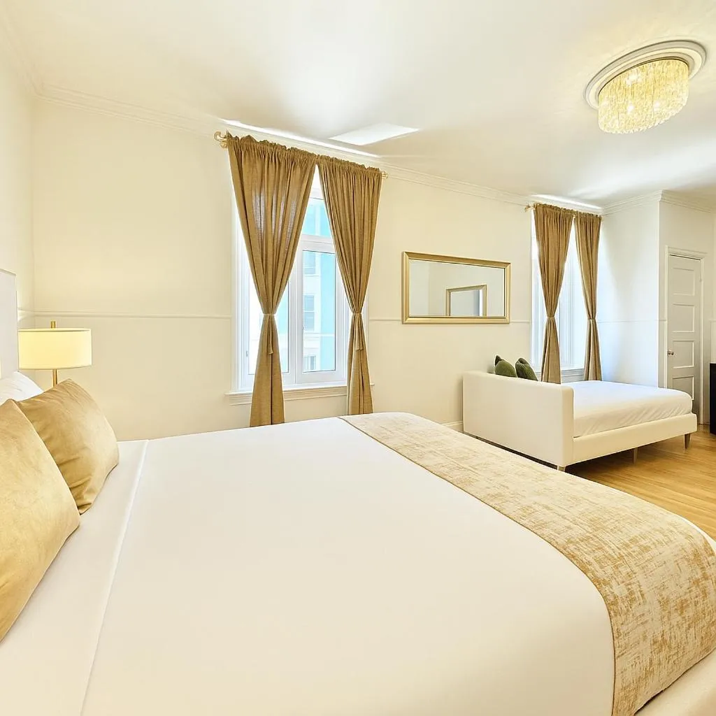 Bed in Hotel Charles-Alexandre - Par Aneyro