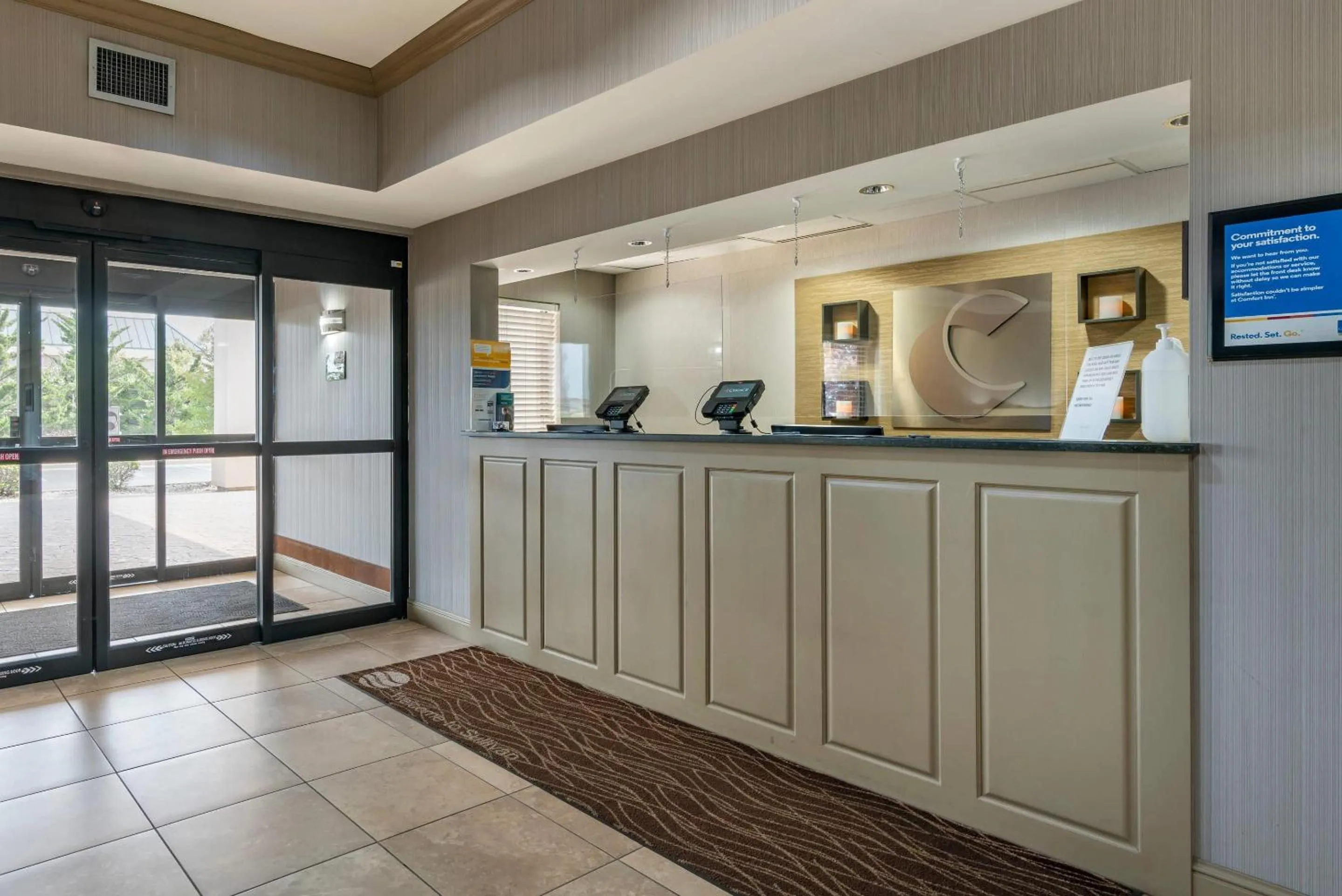 Lobby or reception in Comfort Inn