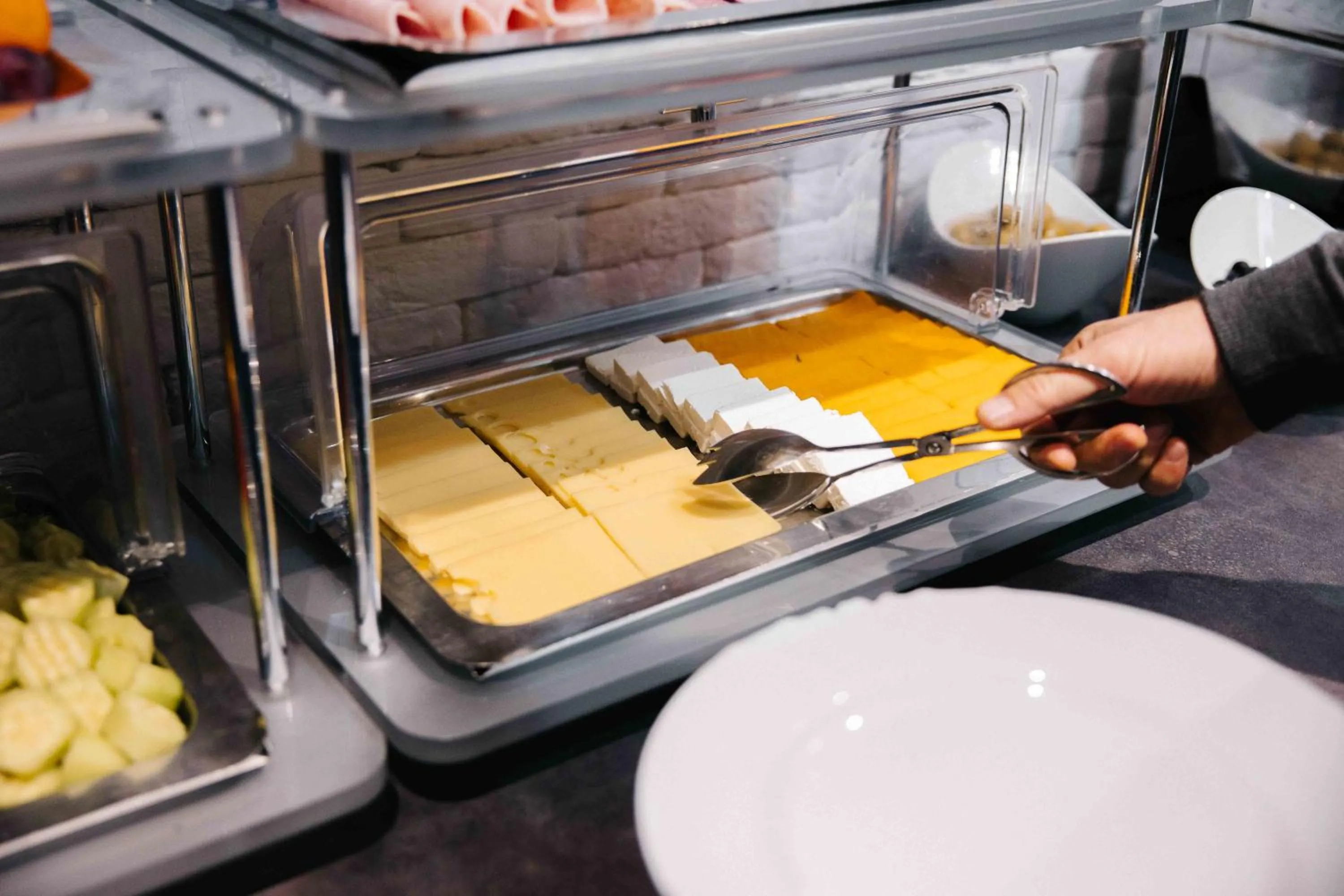 Buffet breakfast in Flowers Hotel