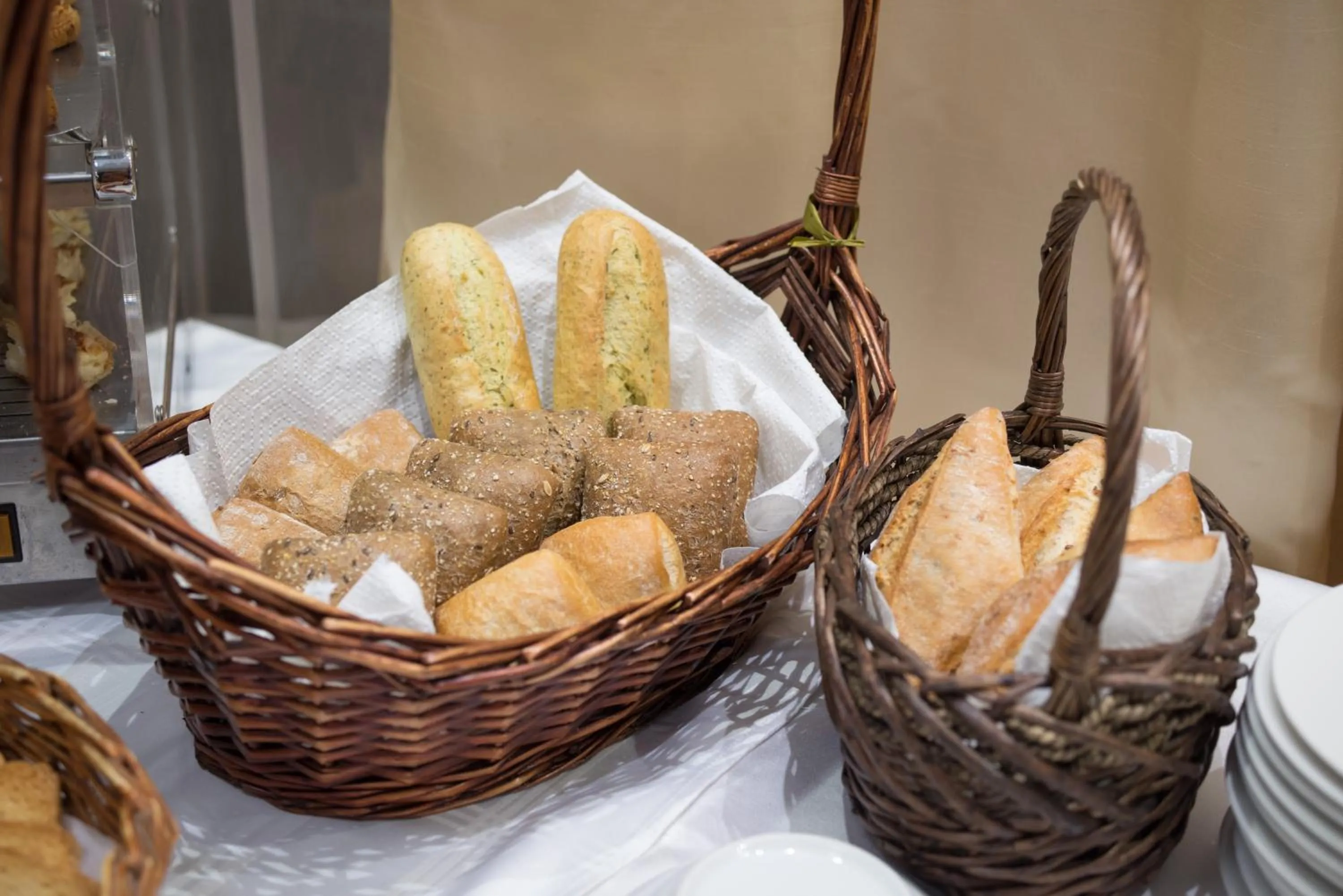 Buffet breakfast in Hotel Downtown