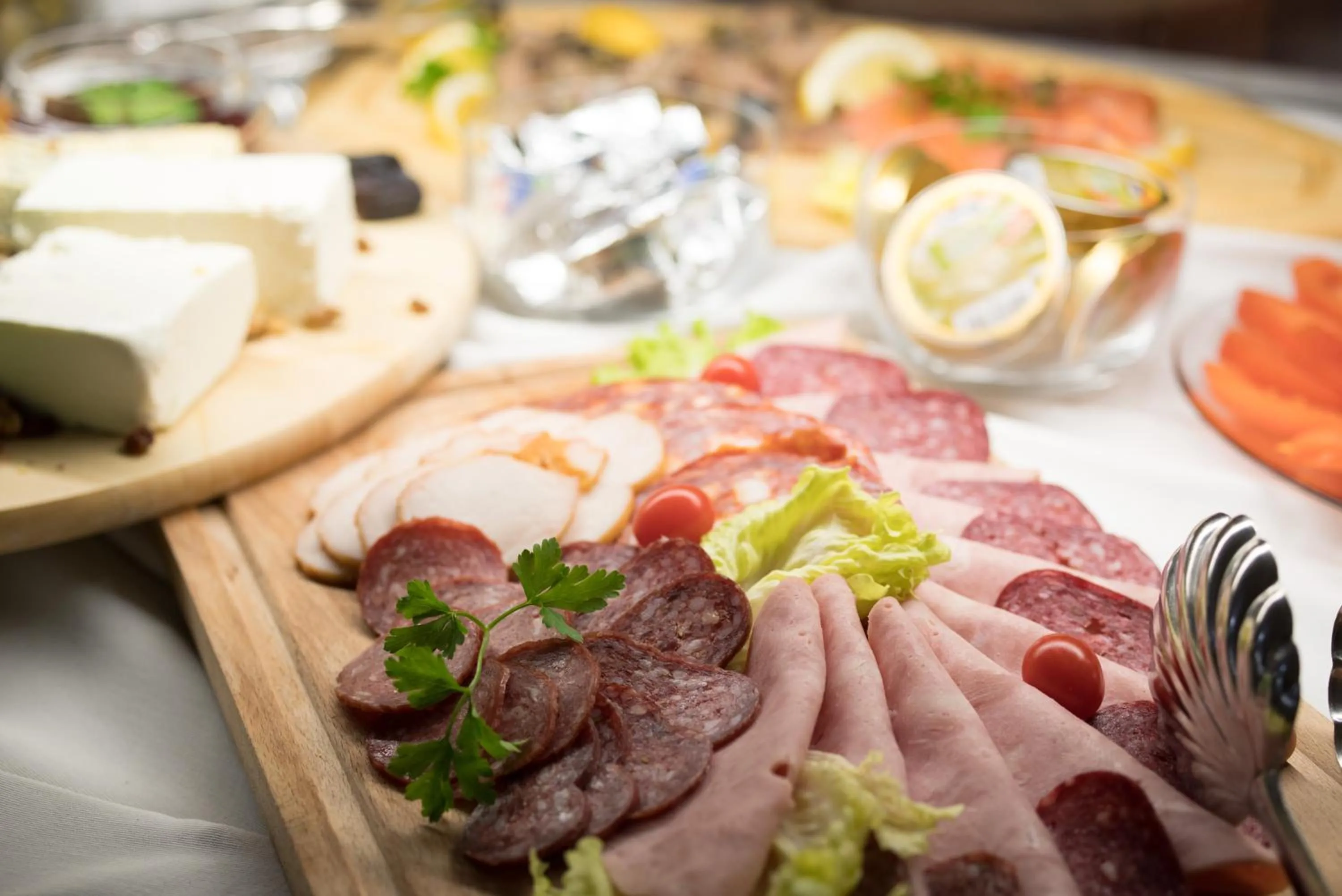 Buffet breakfast in Hotel Downtown