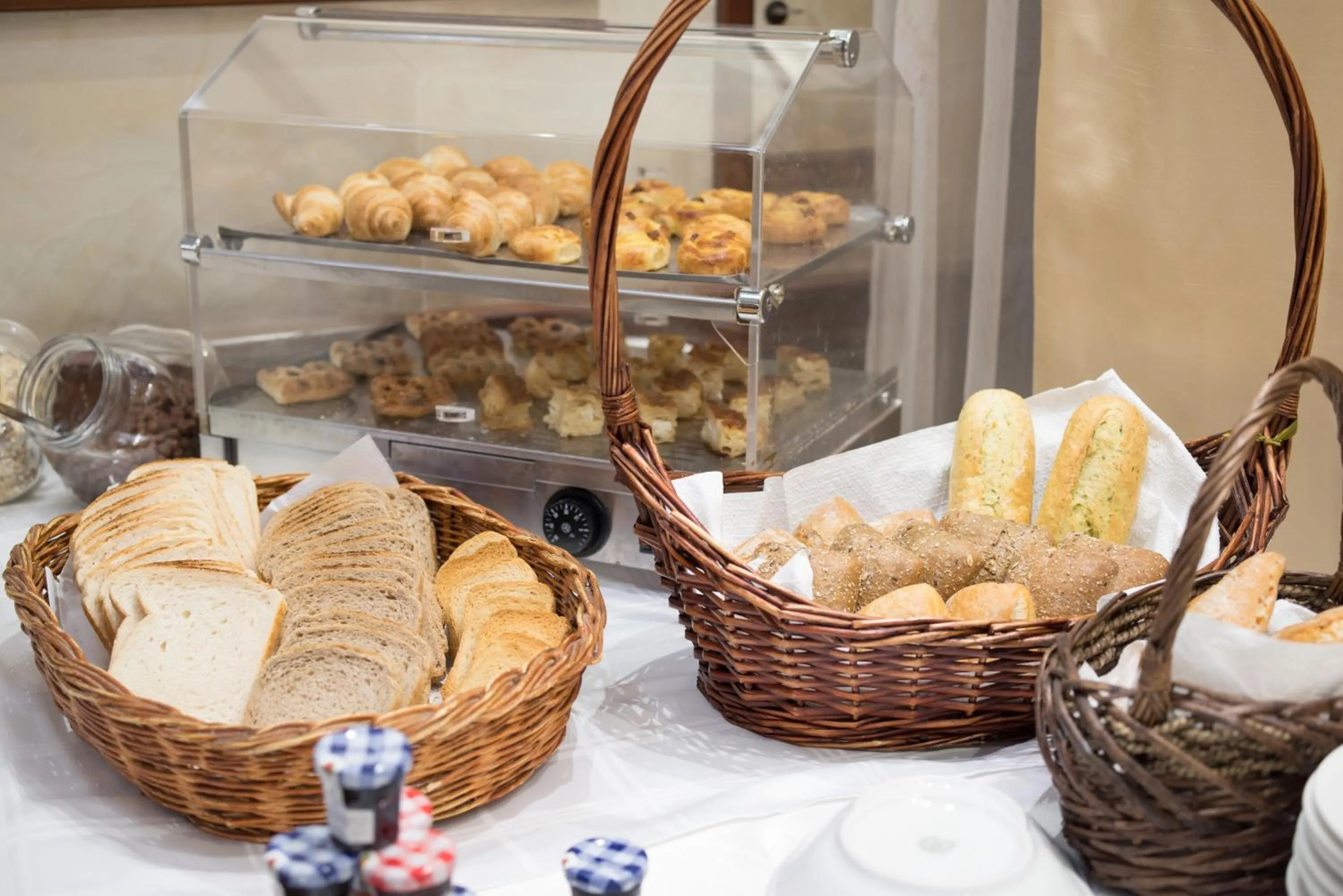 Buffet breakfast in Hotel Downtown
