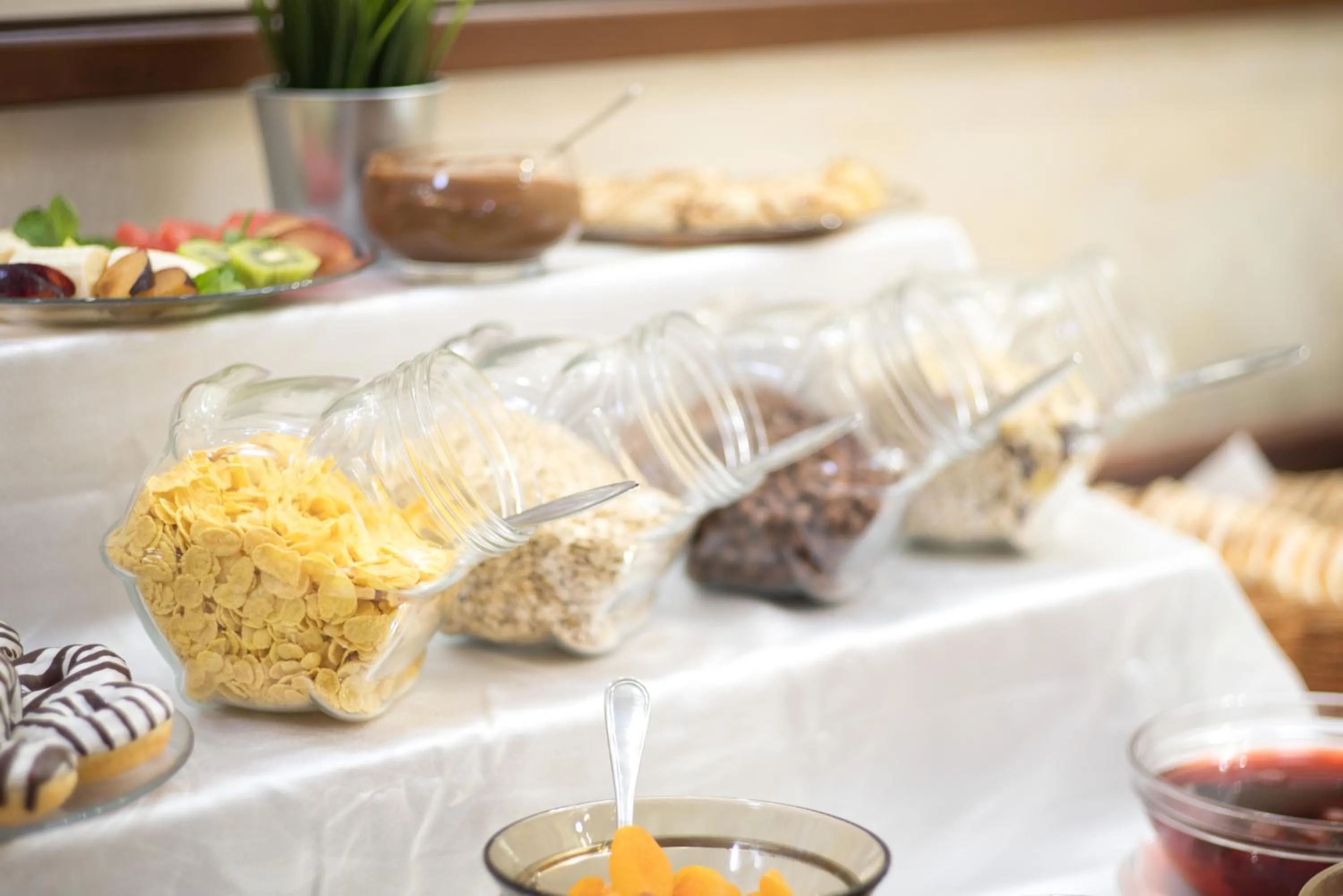 Buffet breakfast in Hotel Downtown