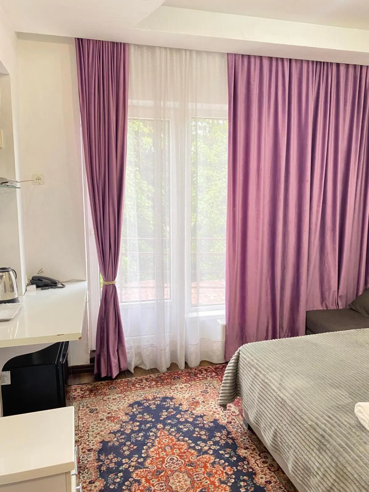 Bed in Bella Donna Hotel